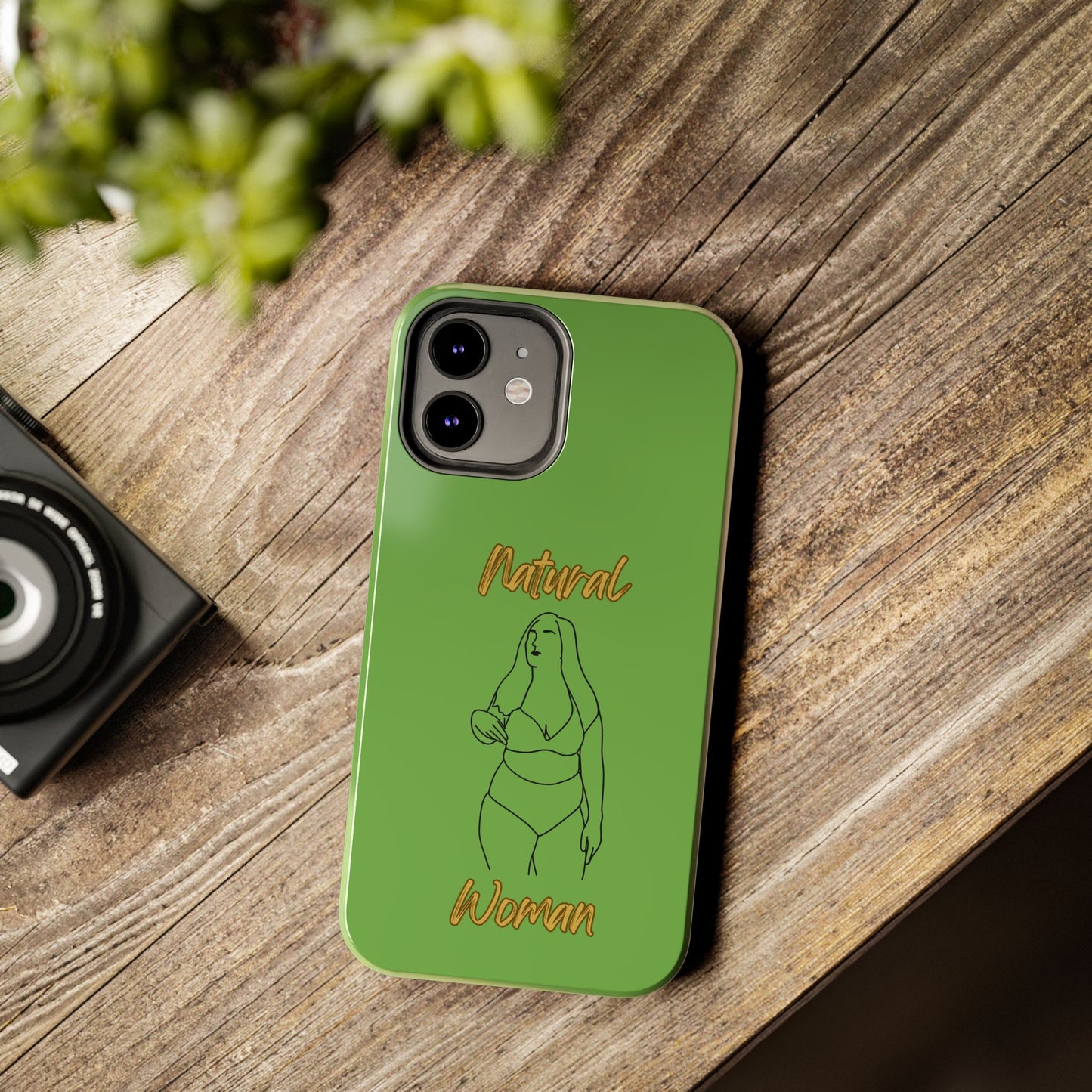 Natural Woman Full Beauty (BL)Tough Phone Cases GREEN
