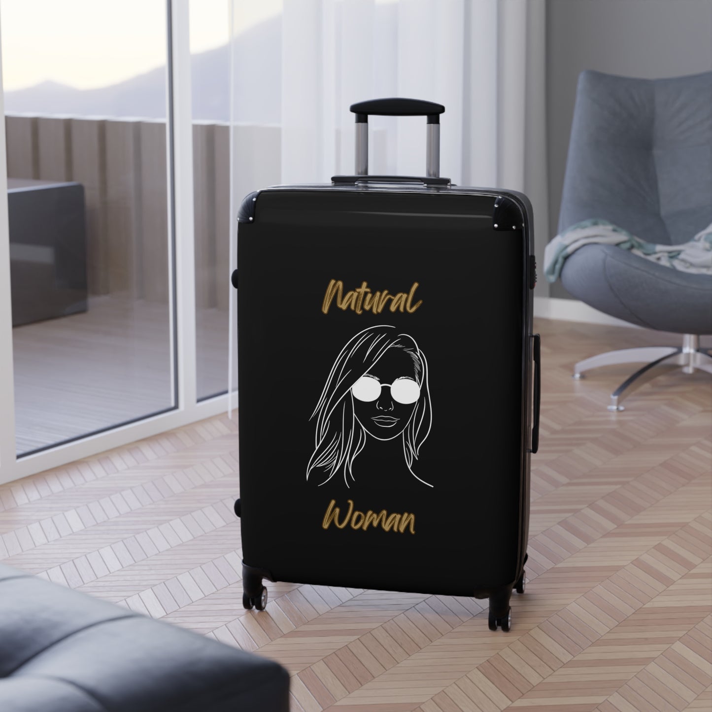 Natural Woman Shades (WL) Suitcase BLACK