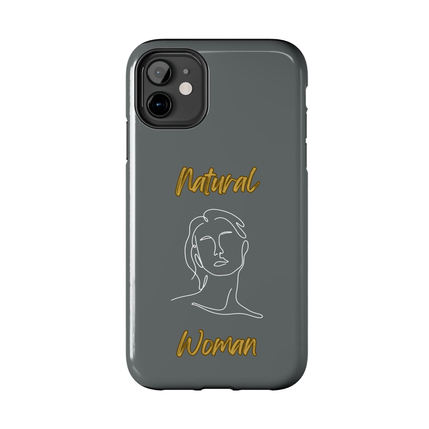 Natural Woman Hello (WL)Tough Phone Cases DARK GREY