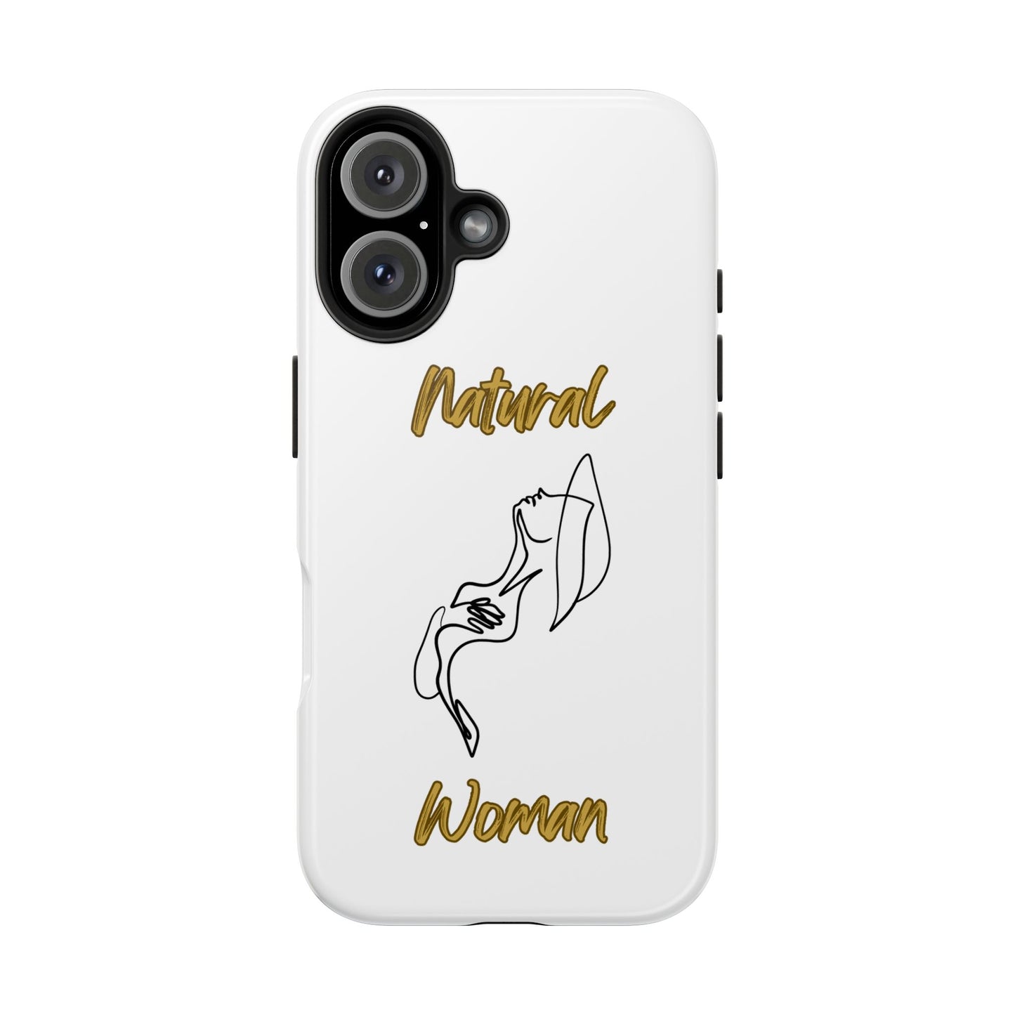 Natural Woman Free (BL)Tough Phone Cases WHITE