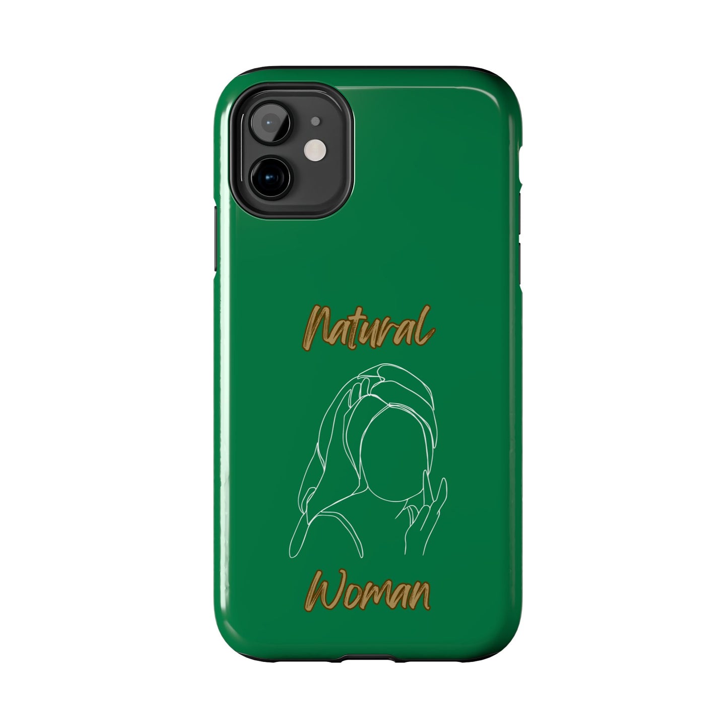 Natural Woman Towel Wrapped (WL)Tough Phone Cases DARK GREEN