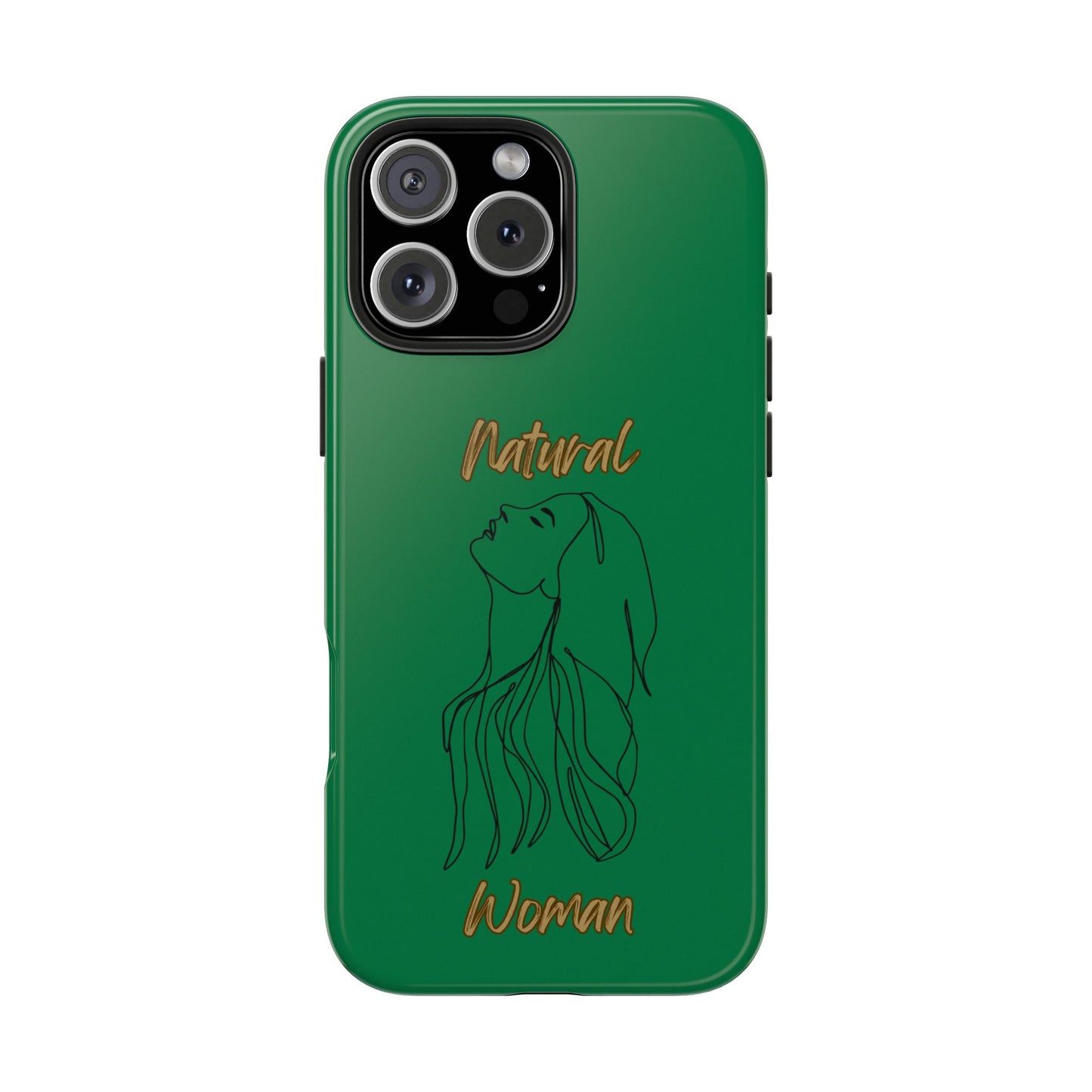 Natural Woman Appreciation (BL) Tough Phone Cases DARK GREEN