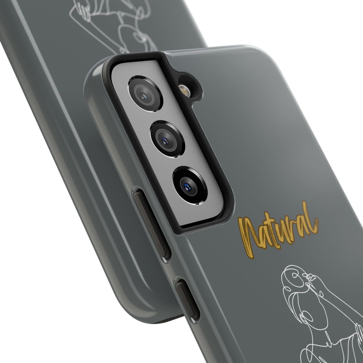 Natural Woman Style (WL)Tough Phone Cases DARK GREY