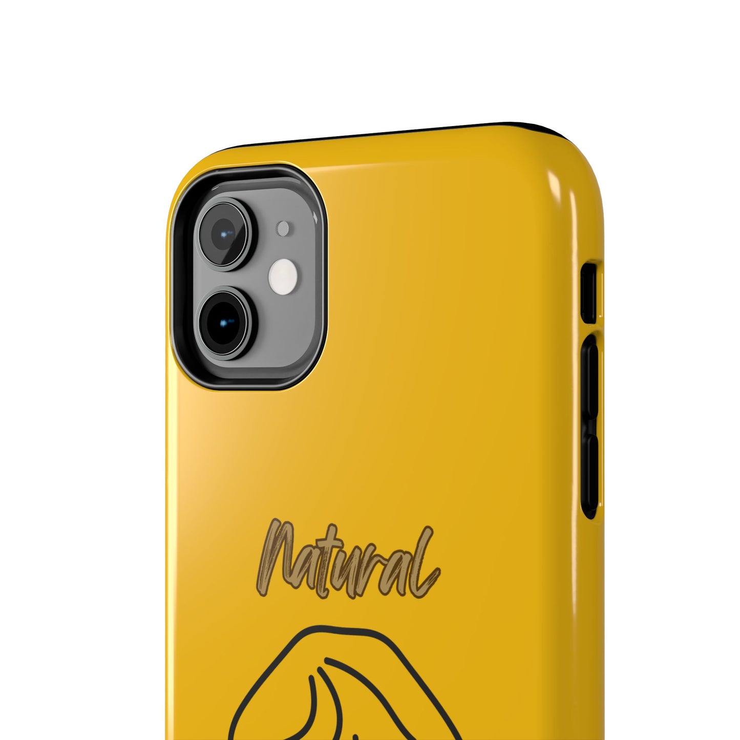 Natural Woman Modest (BL)Tough Phone Cases YELLOW