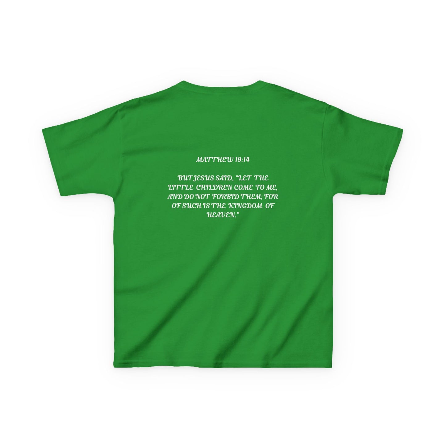 Children of the King Inspirational Kids Cotton T-Shirt (BL)