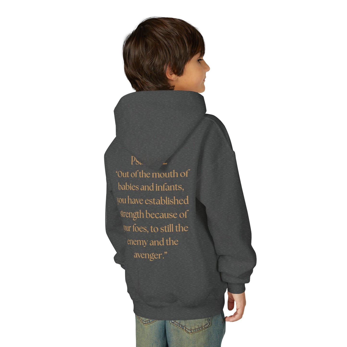 Kingdom Kids Crown Hoodie - Youth Heavy Blend Sweatshirt