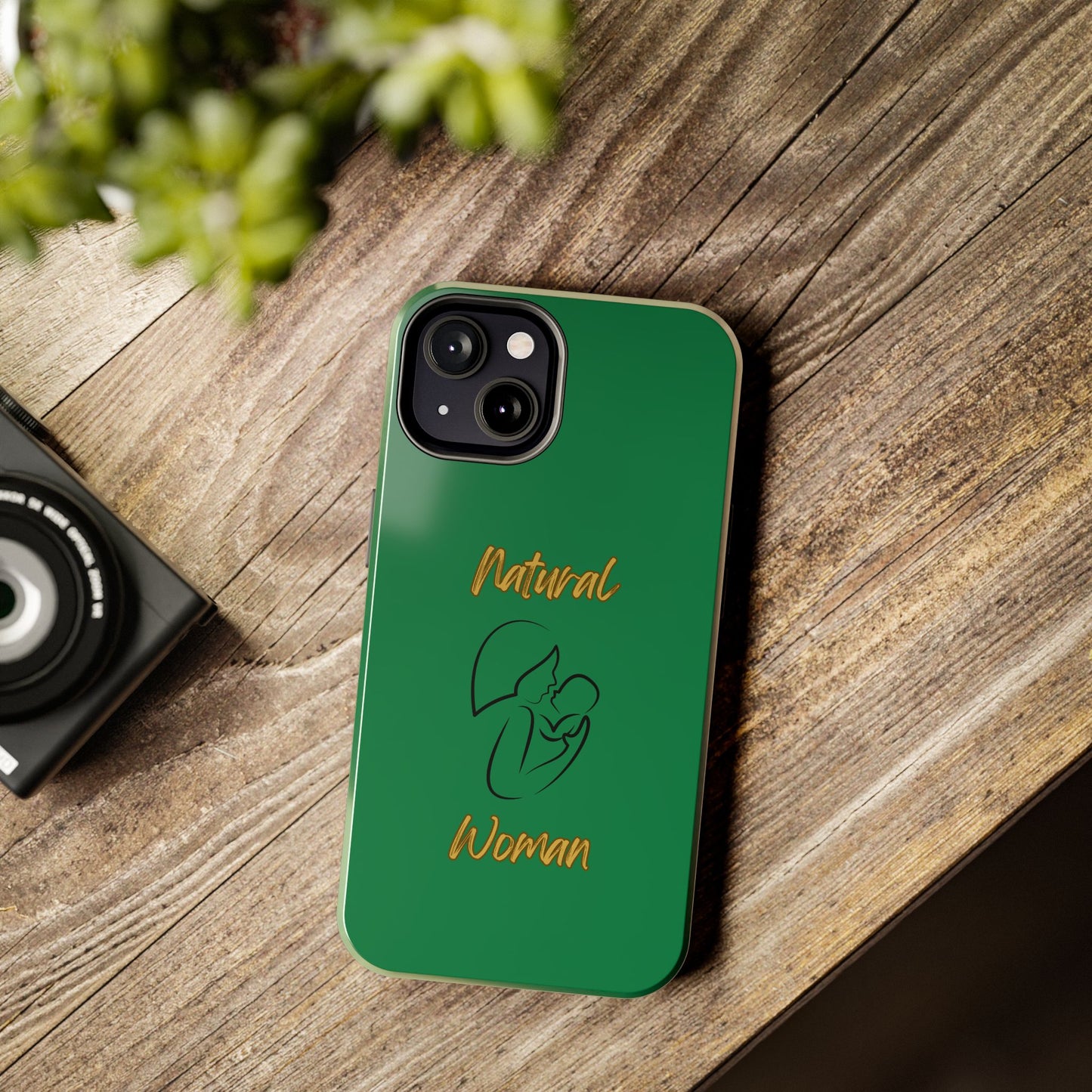 Natural Woman Long Awaited (BL)Tough Phone Cases DARK GREEN