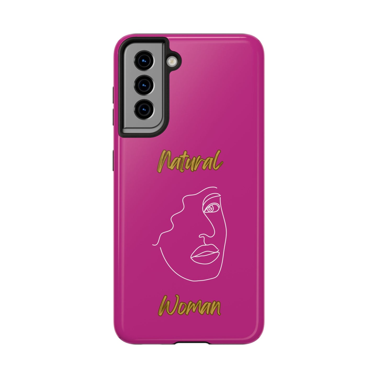 Natural Woman Peekaboo (WL)Tough Phone Cases PINK