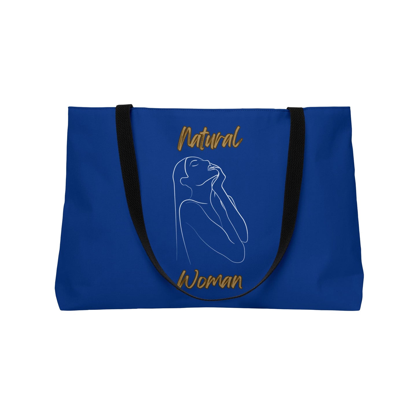Natural Woman Thank You (WL) Weekender Tote Bag DARK BLUE