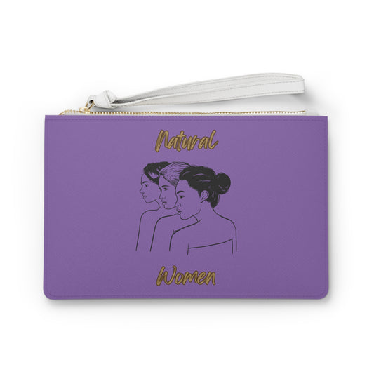 Natural Woman United Friends (BL) Clutch Bag LIGHT PURPLE