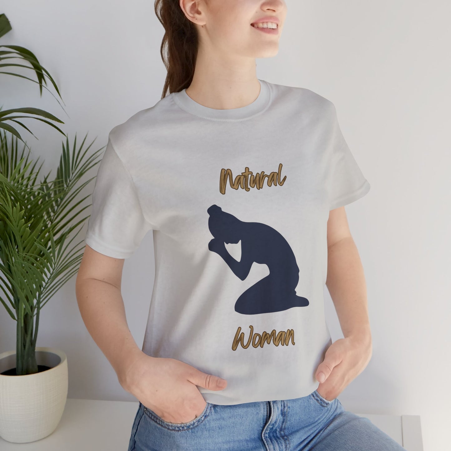 Natural Woman Pray (BL) Short Sleeve T-Shirt