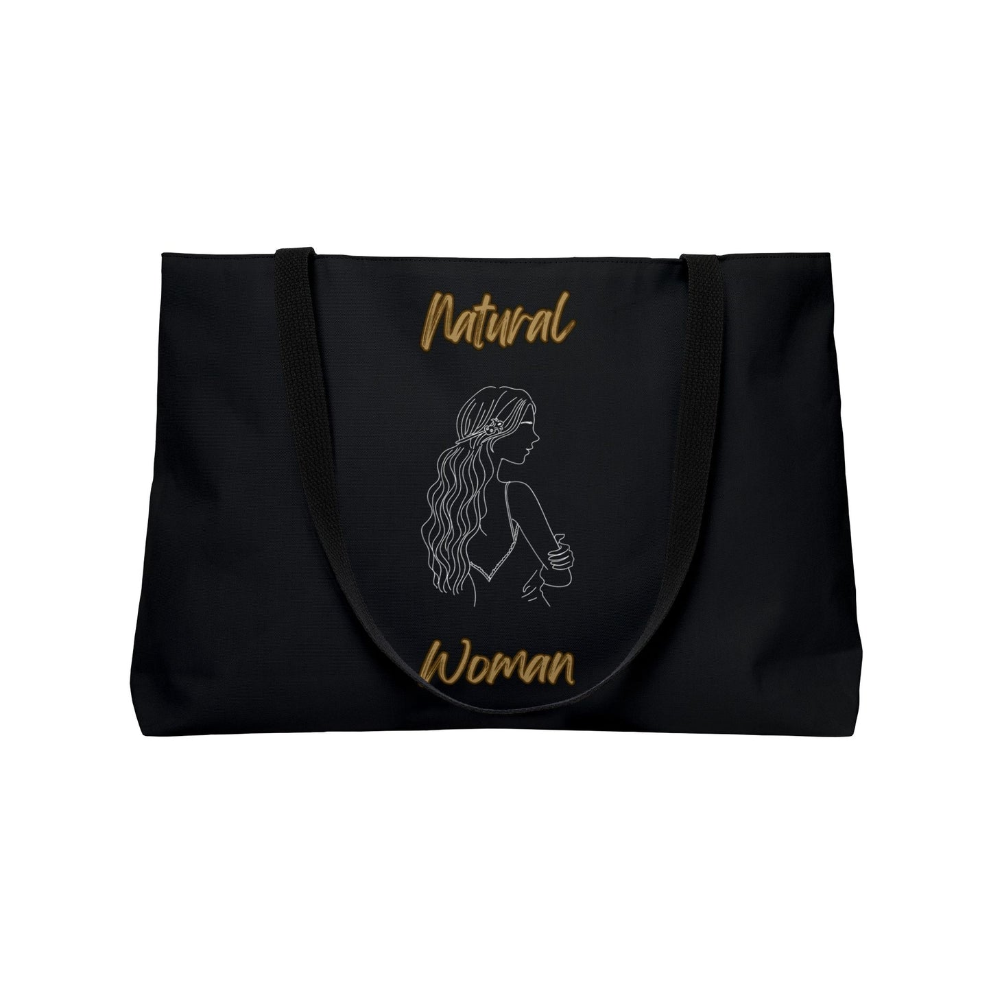 Natural Woman Young Woman (WL) Weekender Tote Bag BLACK