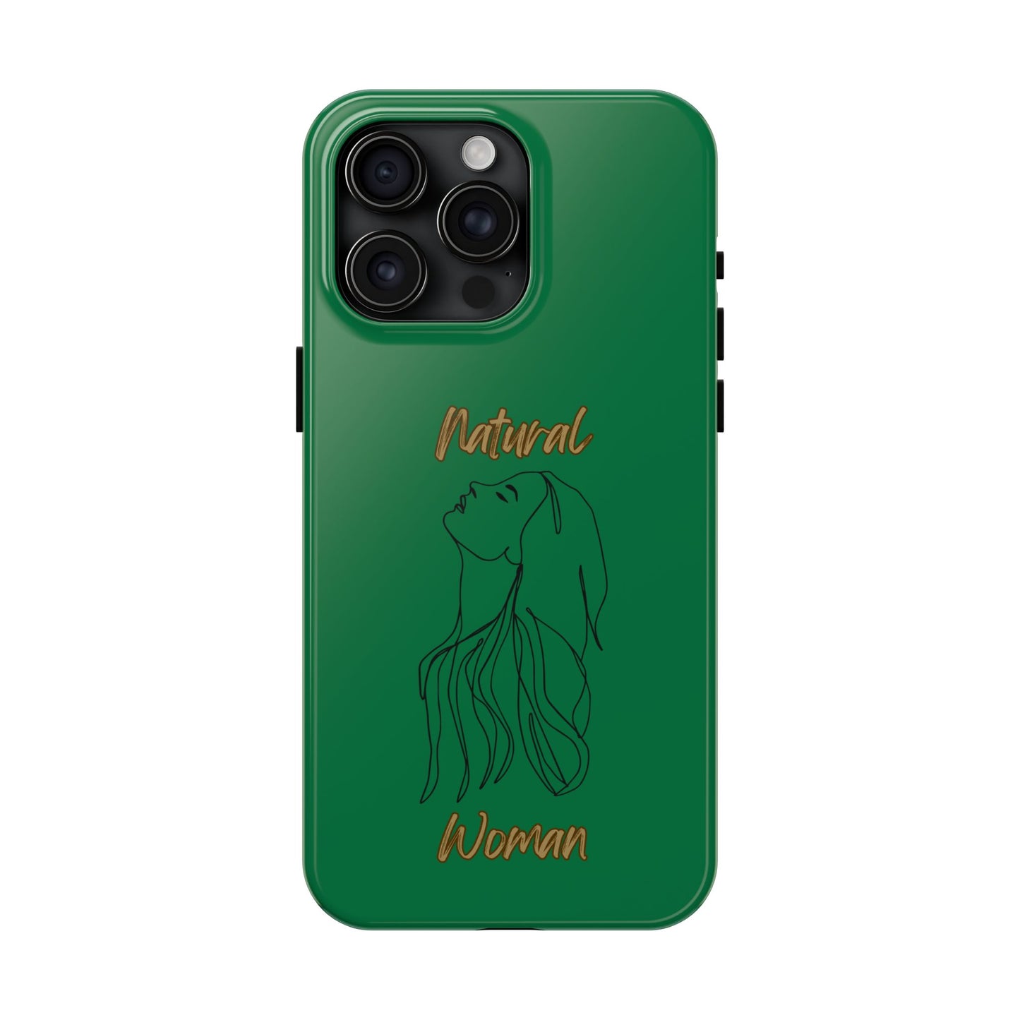 Natural Woman Appreciation (BL) Tough Phone Cases DARK GREEN