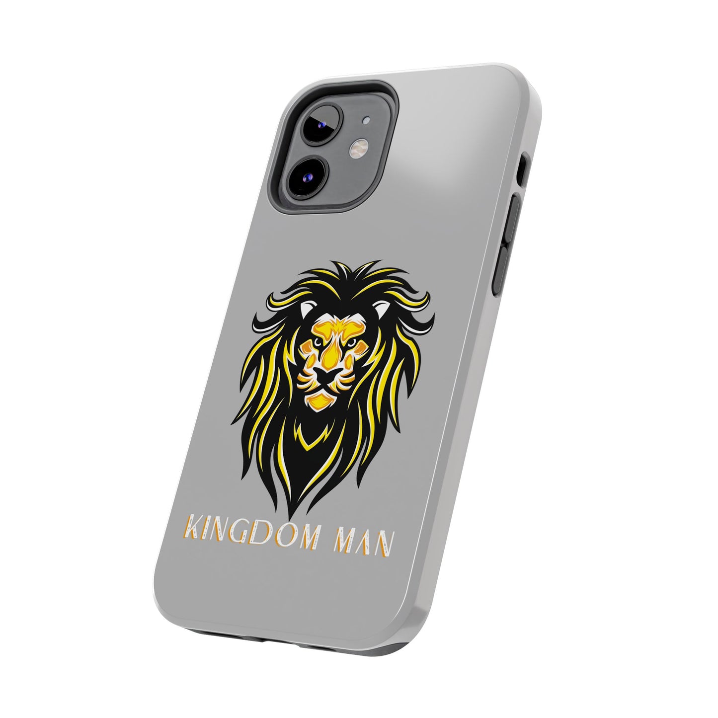 Kingdom Man (White-Gold Label) Tough Phone Case LIGHT GREY