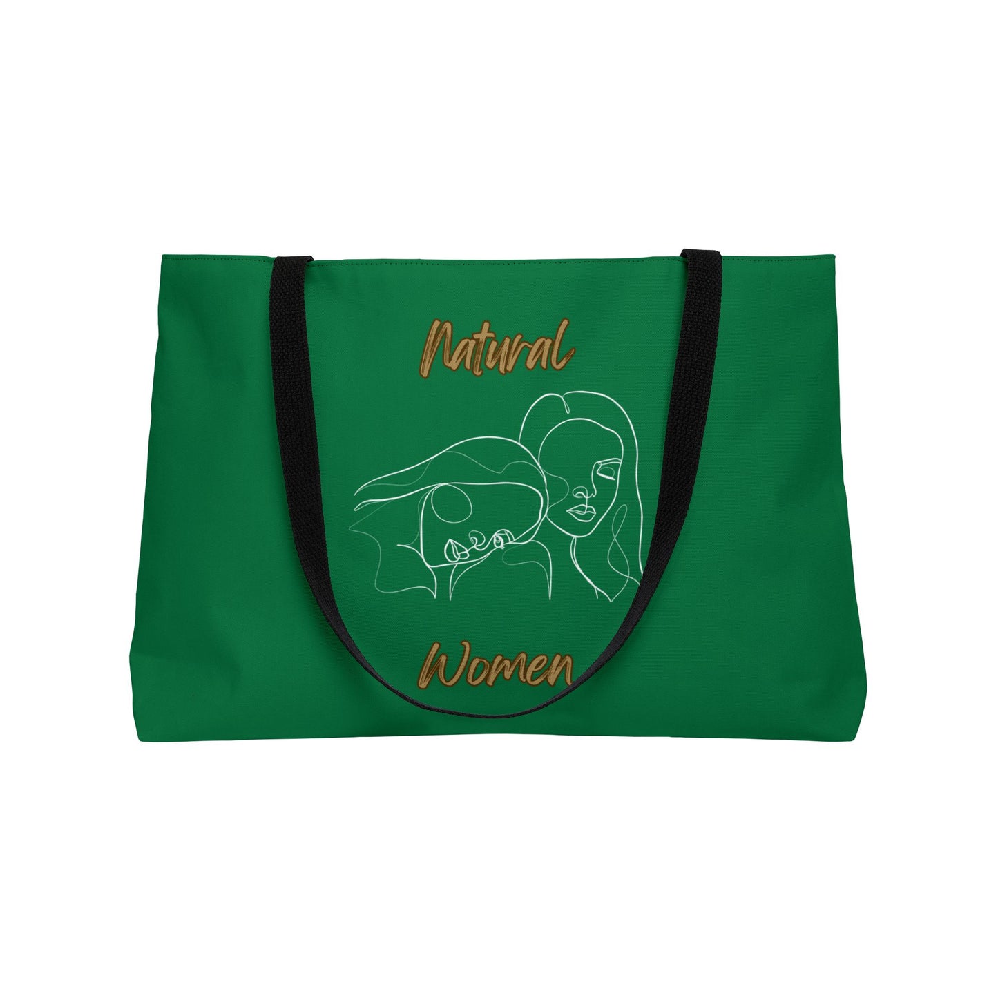Natural Women Sisters (WL) Weekender Tote Bag DARK GREEN