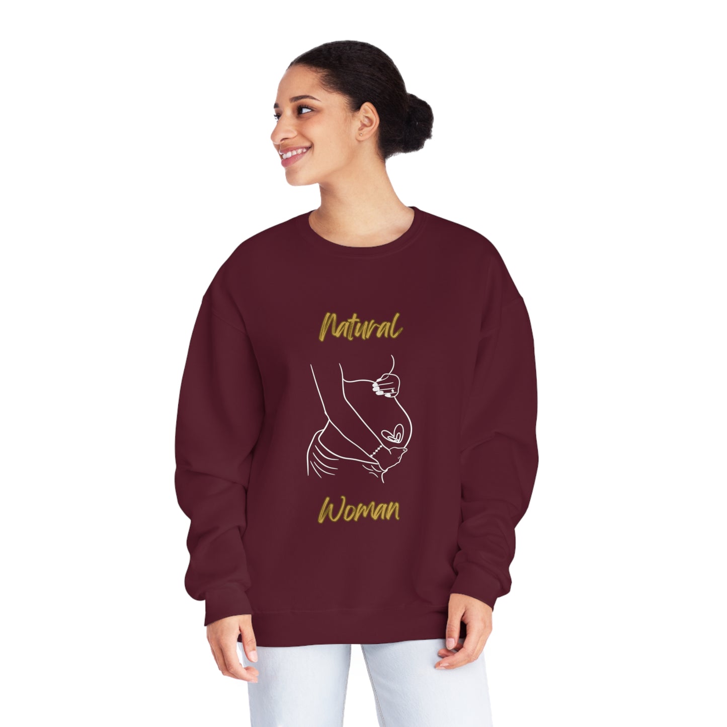 Natural Woman Loved In and Out (WL) Crewneck Sweatshirt