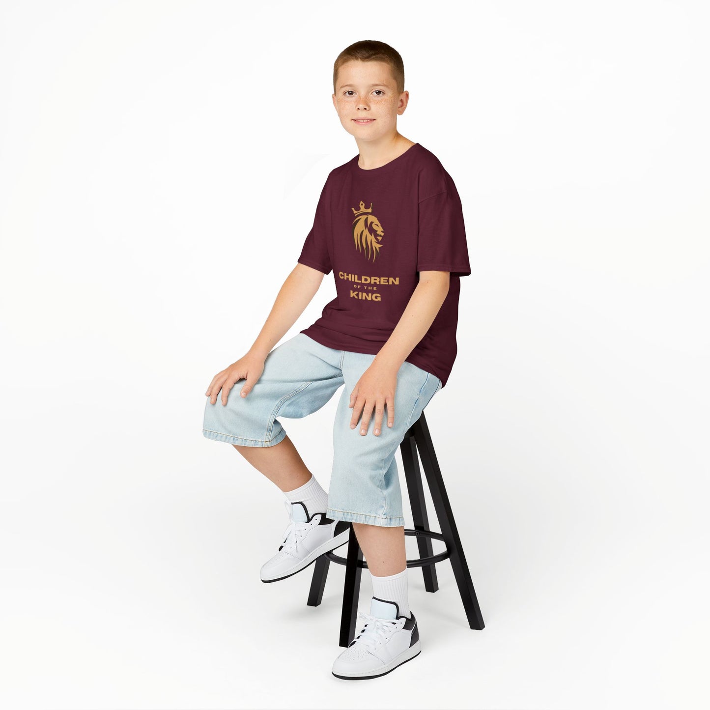 Children of the King Inspirational Kids Cotton T-Shirt (BRL)