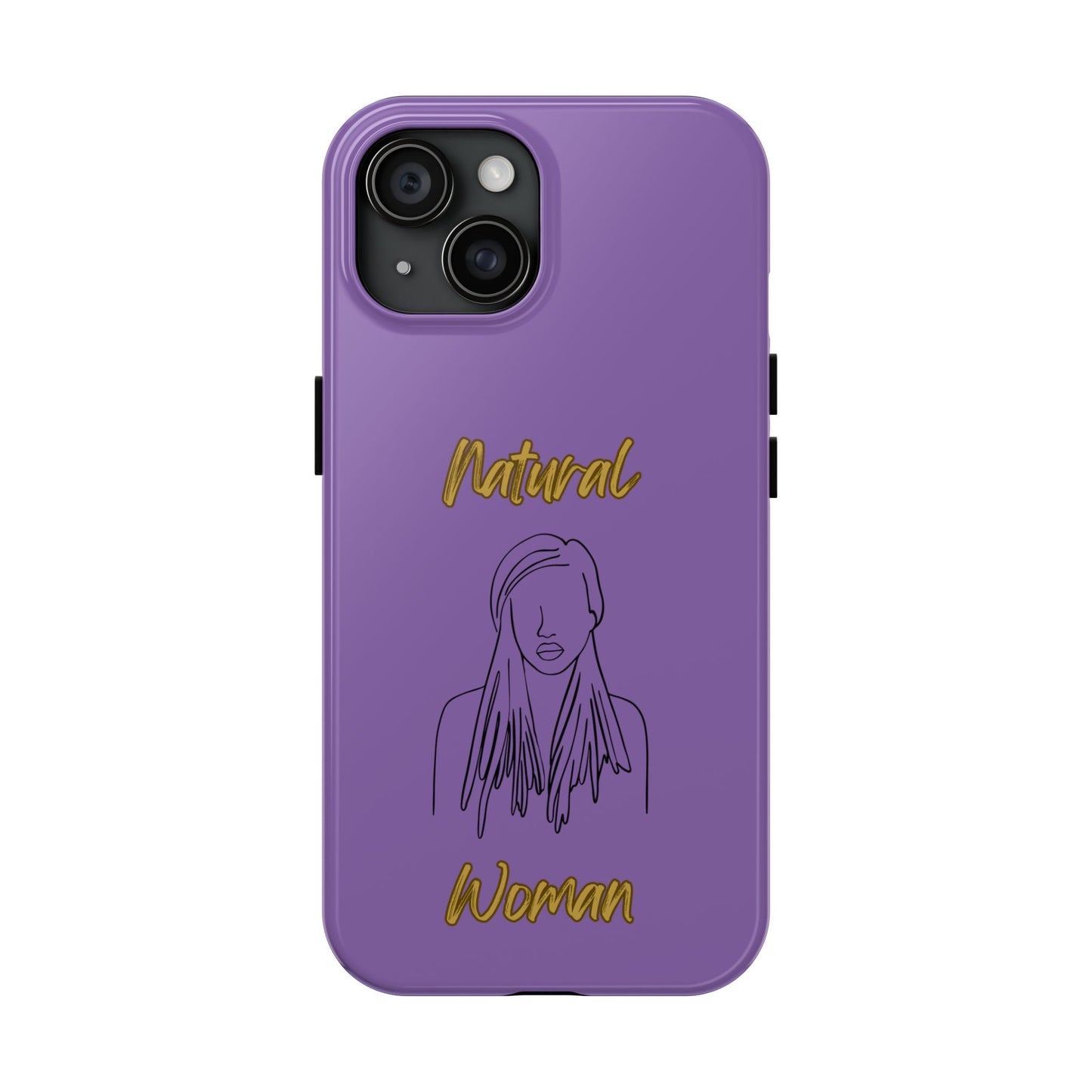 Natural Woman Content (BL)Tough Phone Cases LIGHT PURPLE
