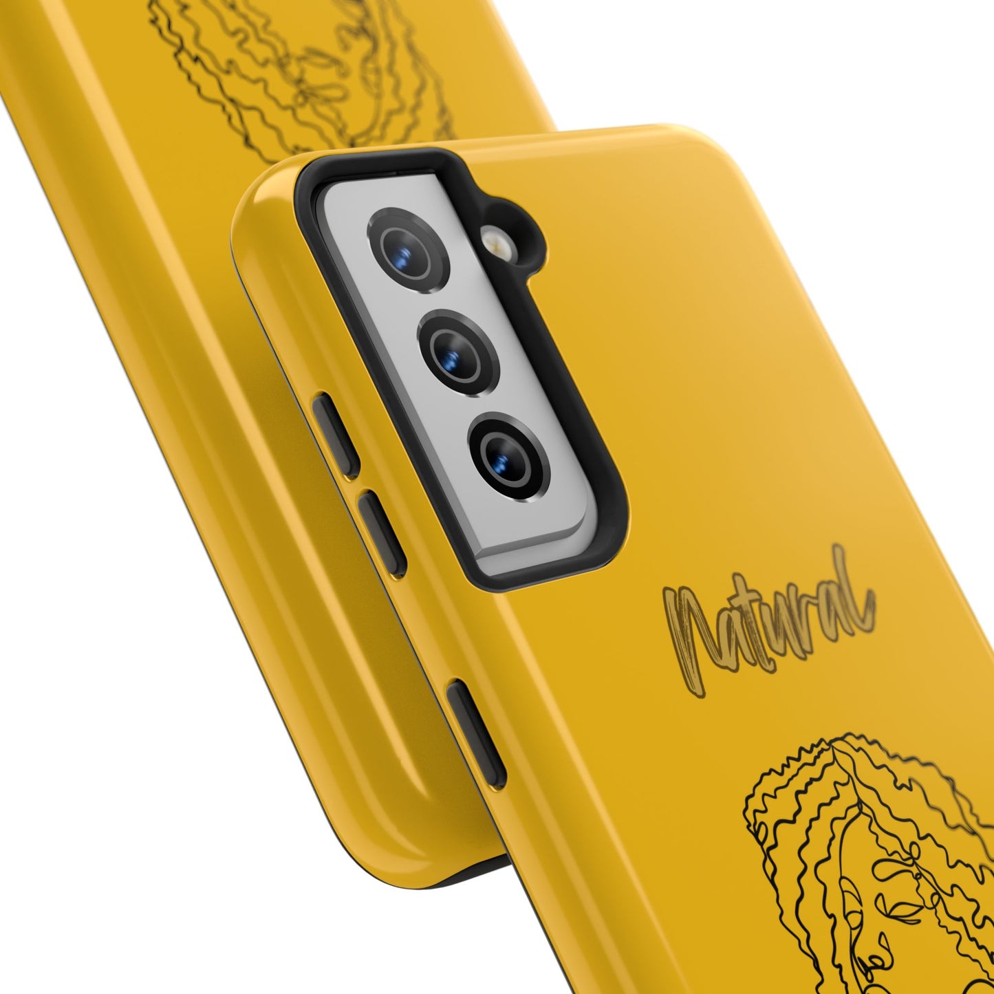 Natural Woman Naturally Me (BL)Tough Phone Cases YELLOW