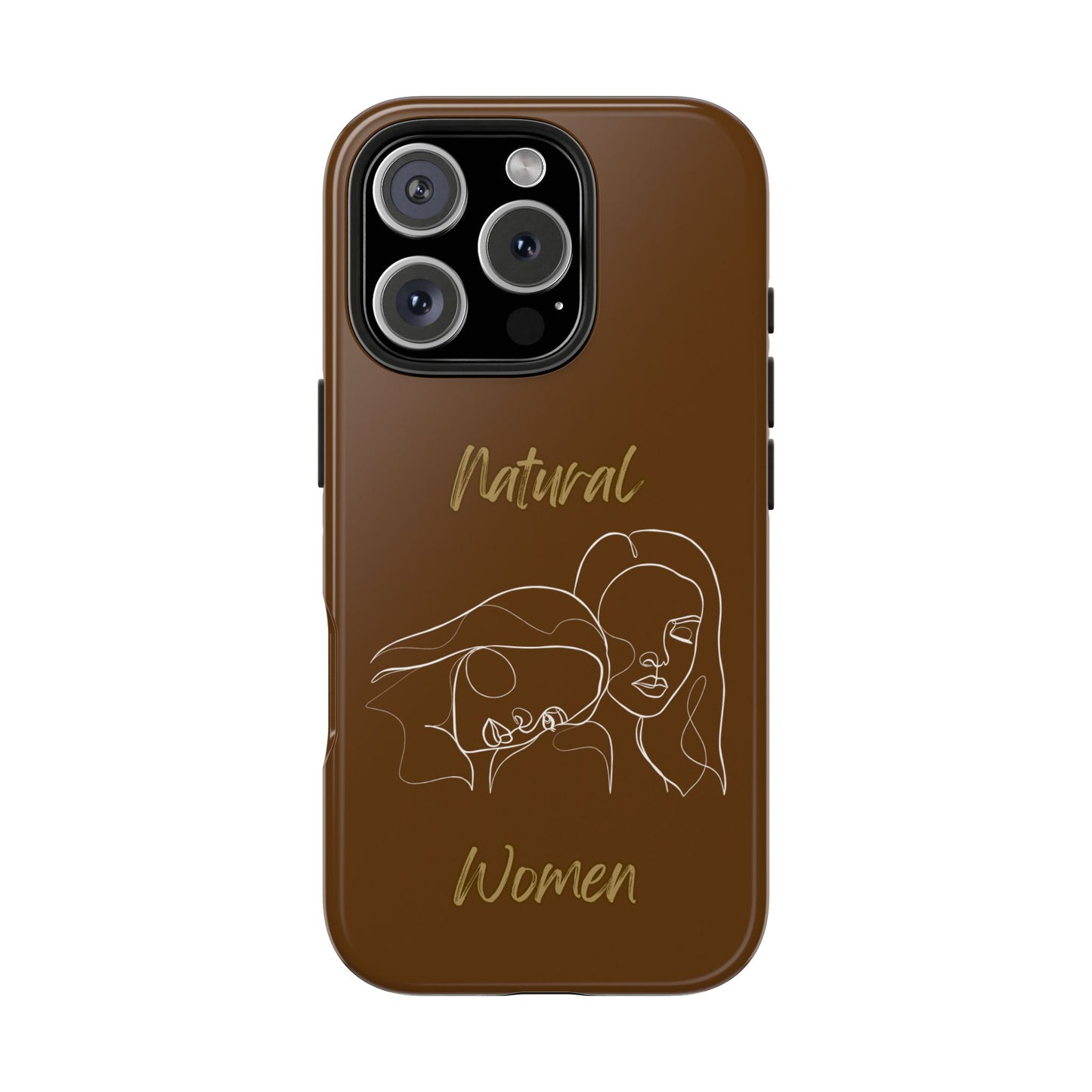 Natural Woman Sisters (WL)Tough Phone Cases BROWN