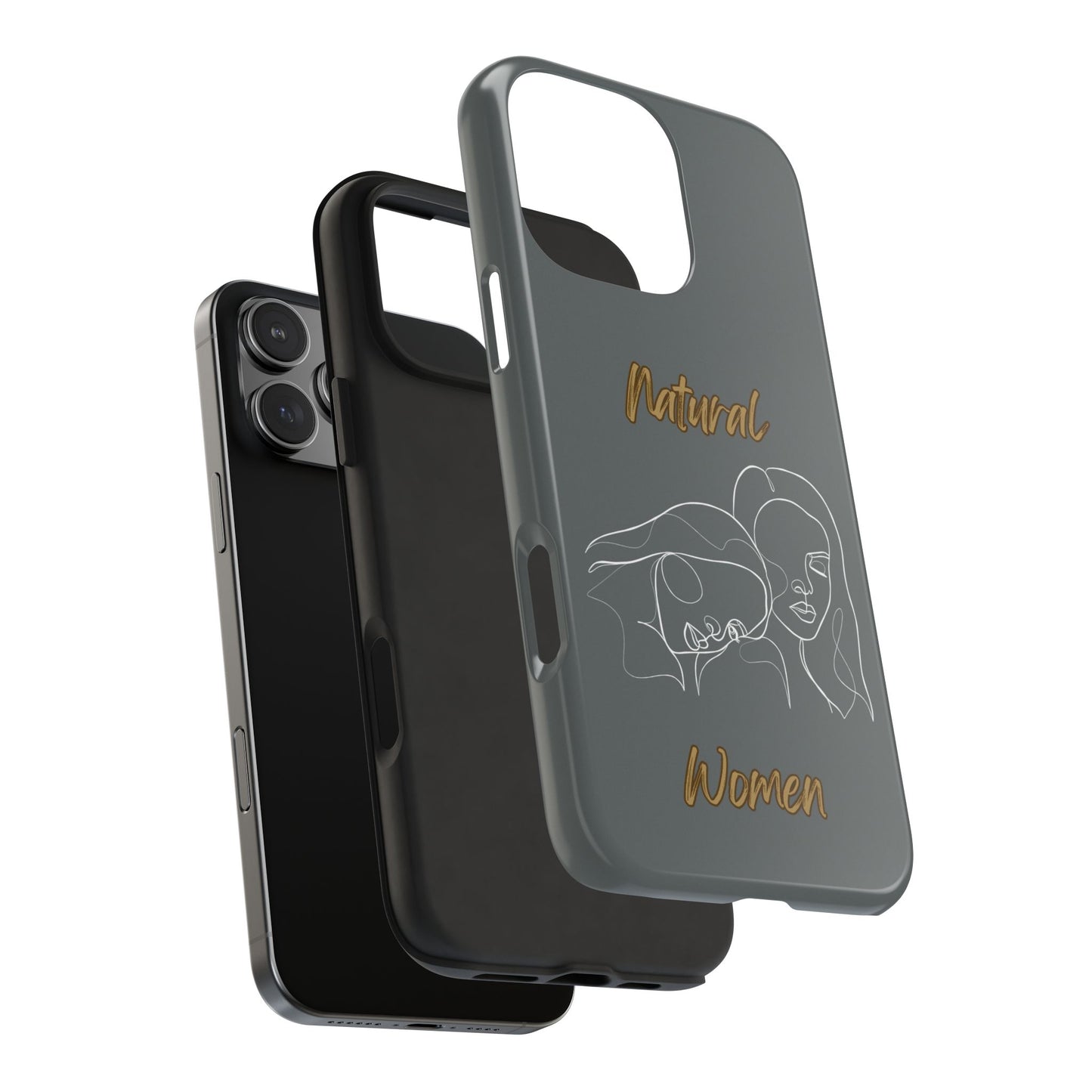 Natural Woman Sisters (WL)Tough Phone Cases DARK GREY