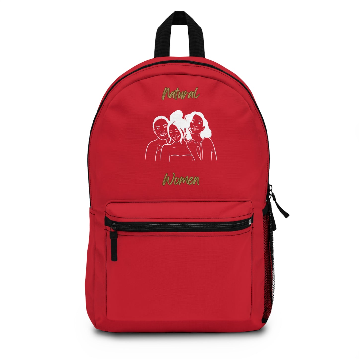 Natural Women Laughing Friends (WL) Backpack DARK RED