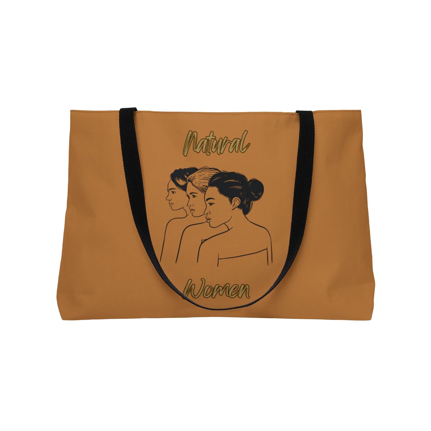Natural Women United Friends (BL) Weekender Tote Bag LIGHT BROWN