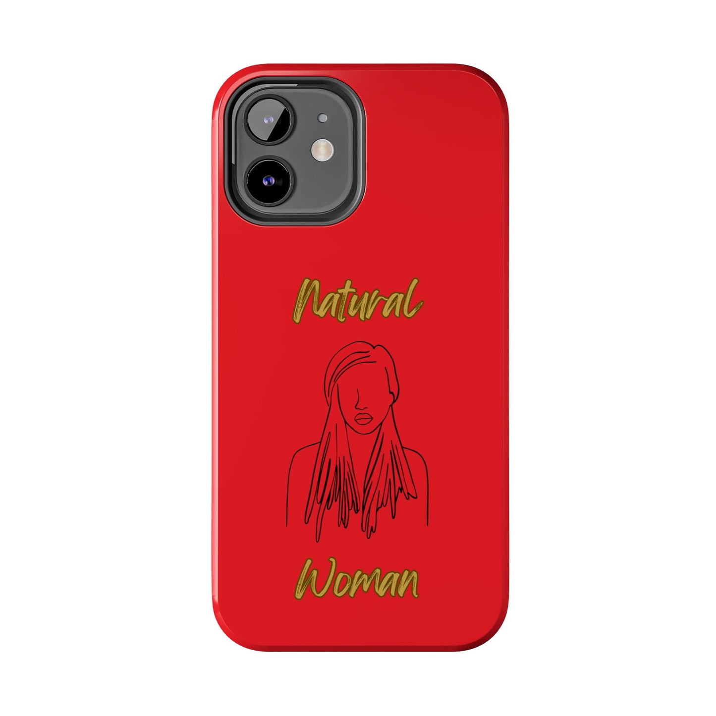 Natural Woman Content (BL)Tough Phone Cases RED