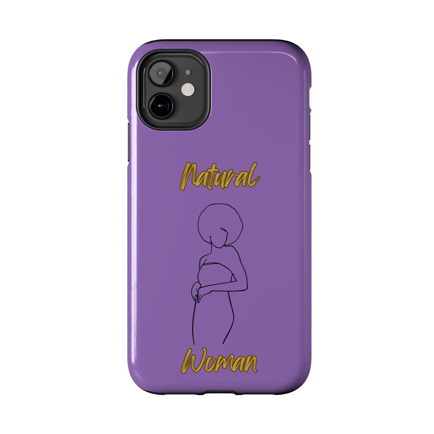 Natural Woman Sho Nuff (BL)Tough Phone Cases LIGHT PURPLE