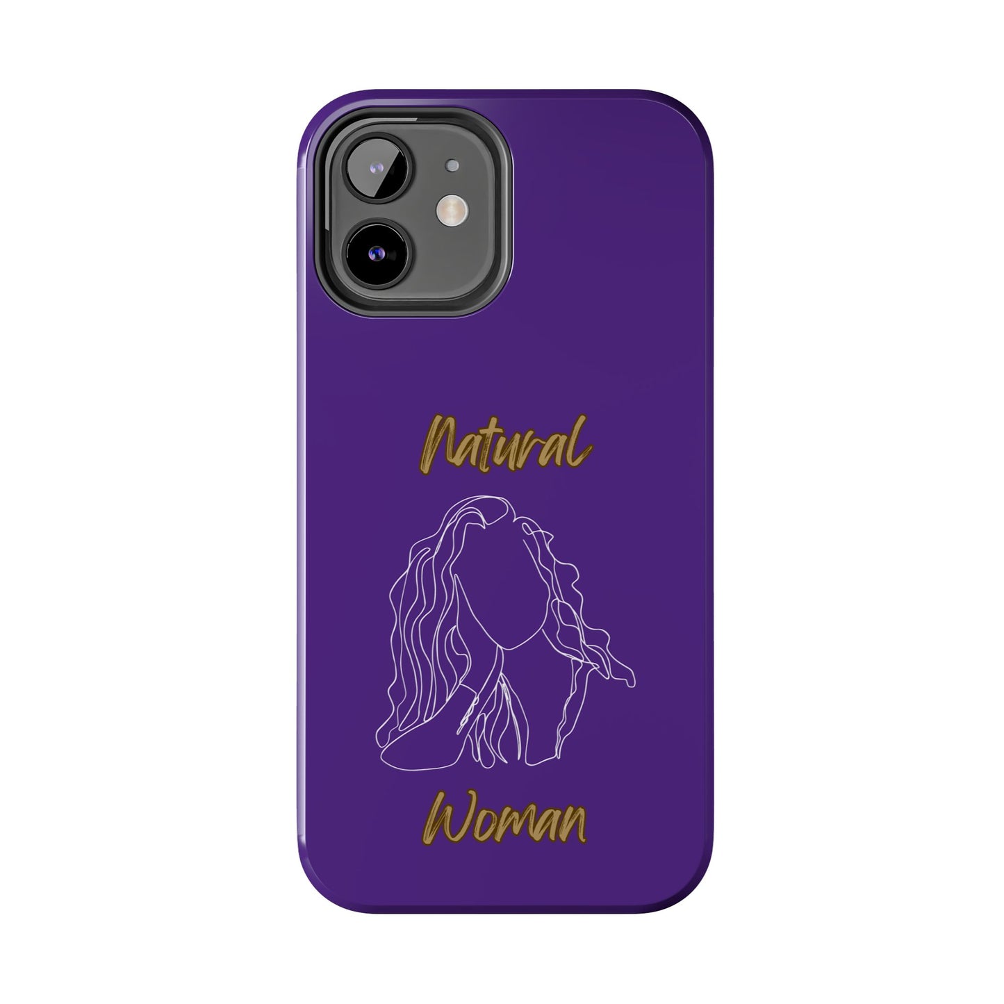 Natural Woman Relaxed (WL) Tough Phone Cases PURPLE
