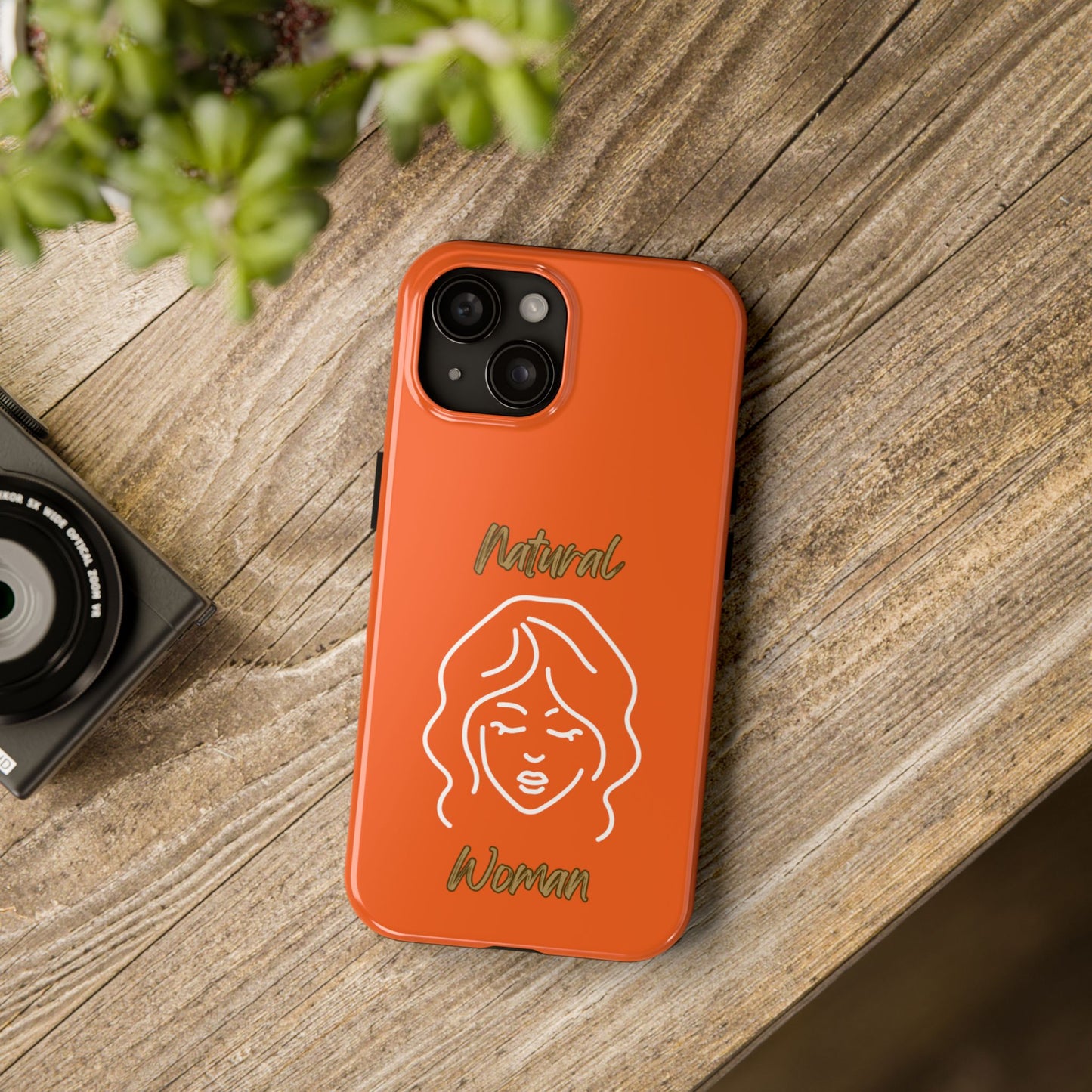 Natural Woman Modest (WL)Tough Phone Cases ORANGE