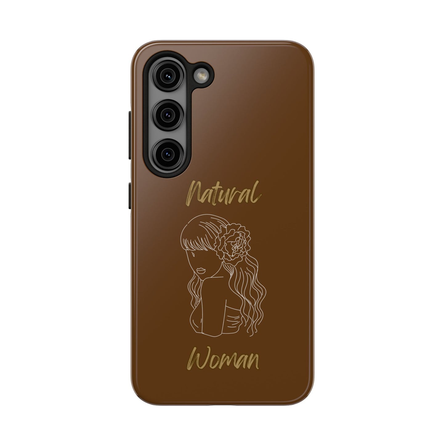 Natural Woman Newness (WL)Tough Phone Cases BROWN