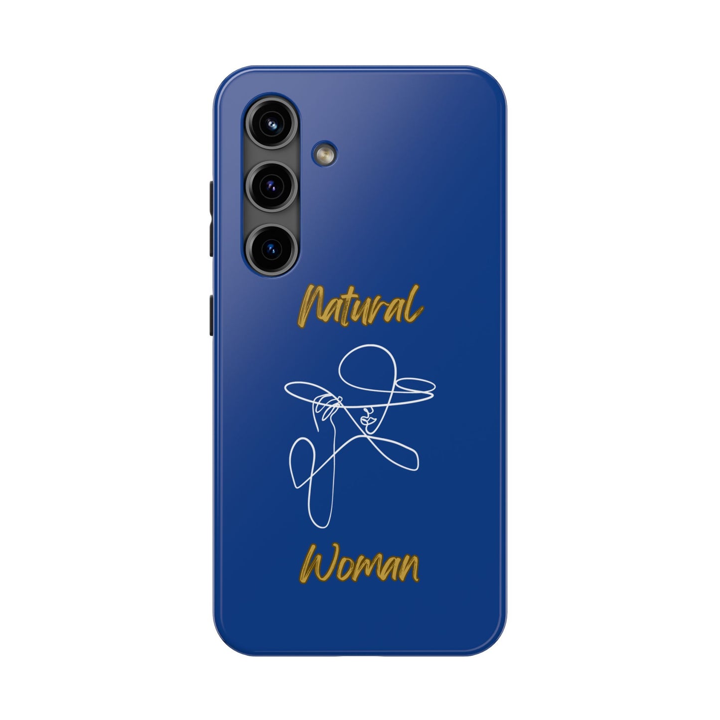 Natural Woman An Original (WL)Tough Phone Cases DARK BLUE