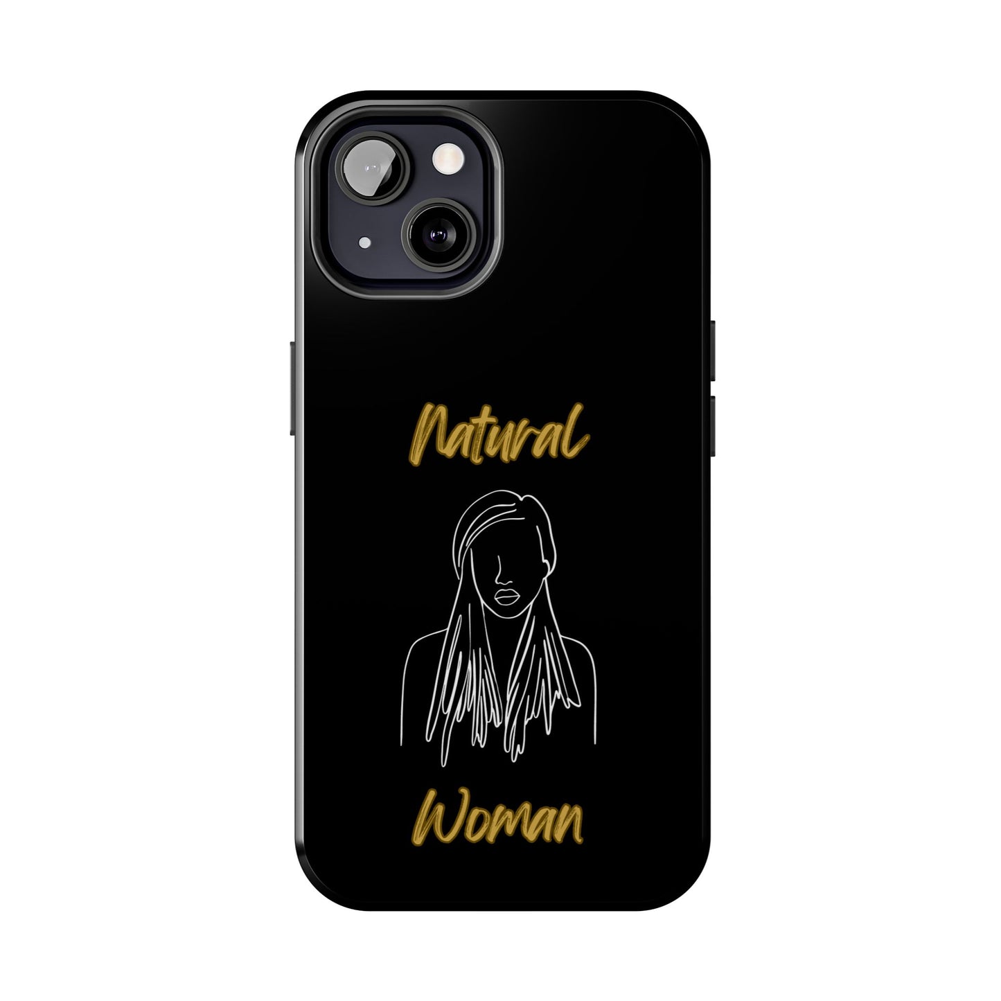 Natural Woman Content (WL)Tough Phone Cases BLACK