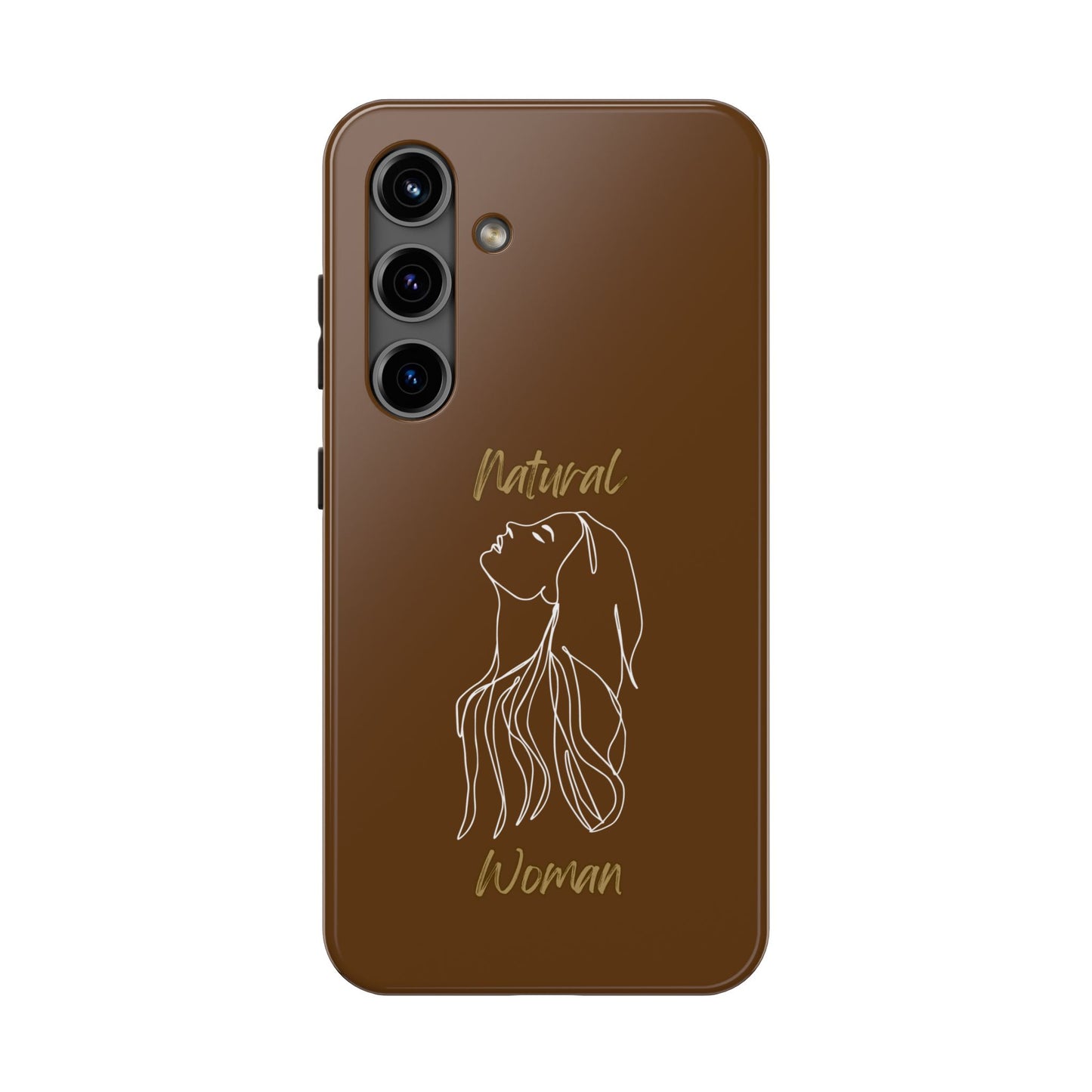 Natural Woman Appreciation (WL)Tough Phone Cases BROWN