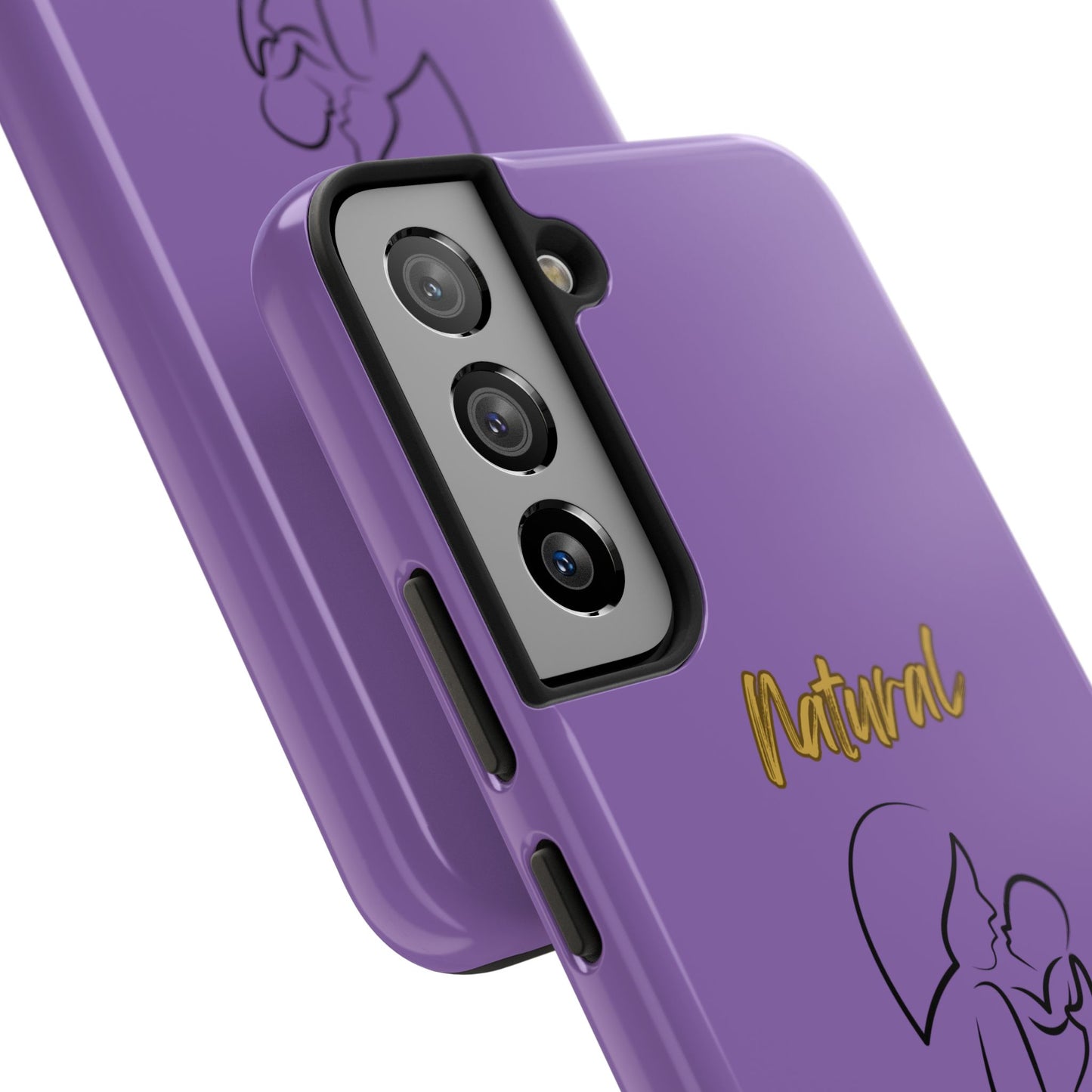 Natural Woman Long Awaited (BL)Tough Phone Cases LIGHT PURPLE