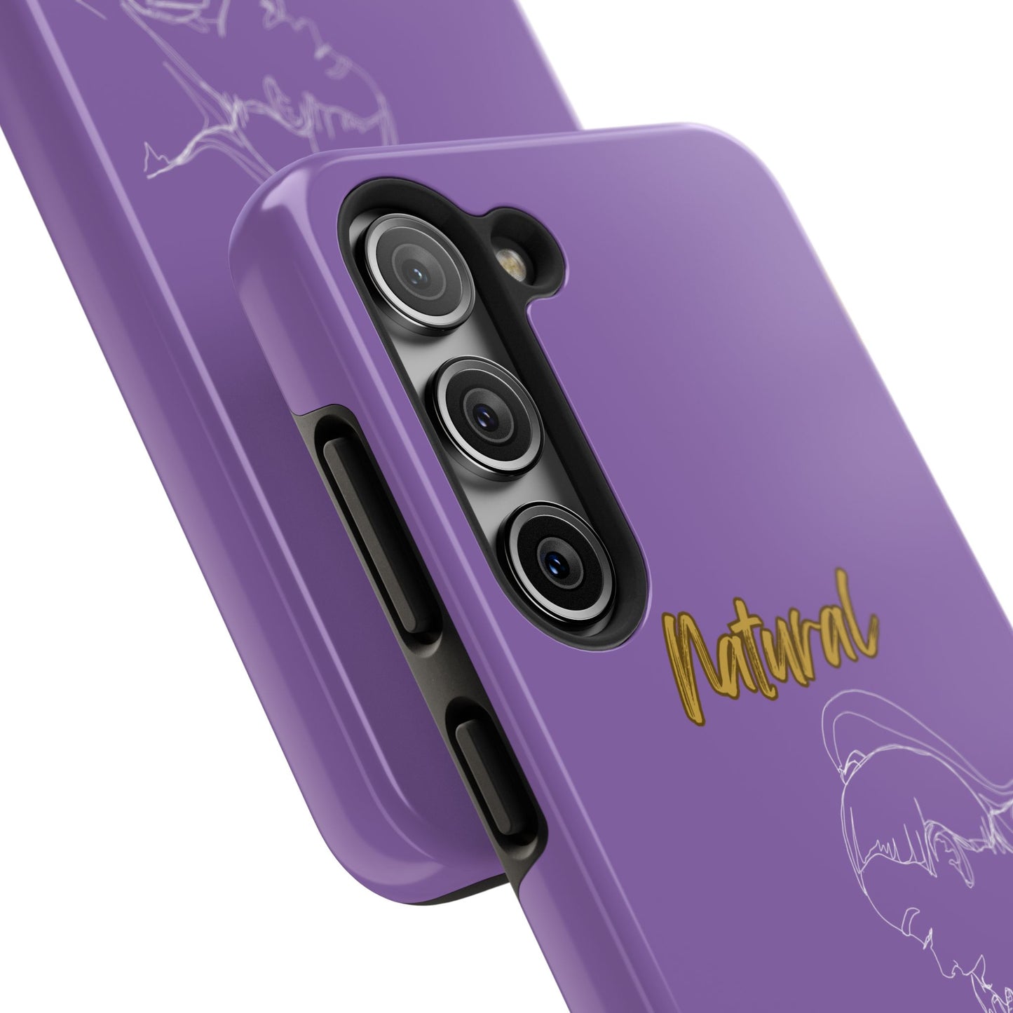Natural Woman New Life (WL)Tough Phone Cases LIGHT PURPLE