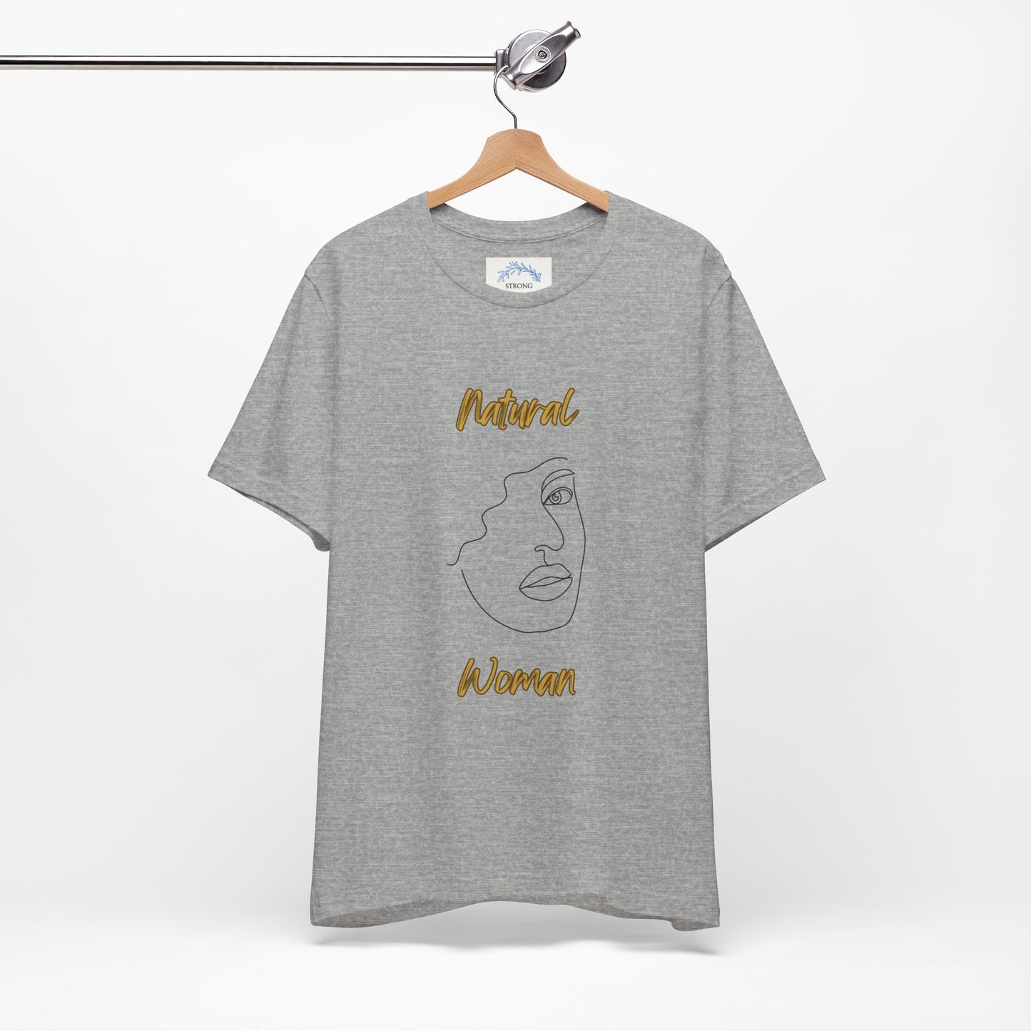 Natural Woman Peekaboo (BL) Short Sleeve T-Shirt