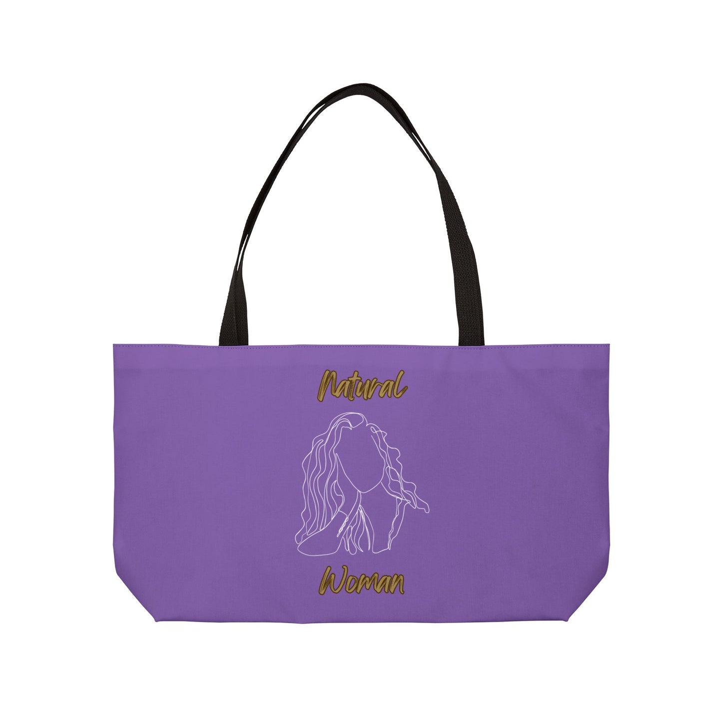 Natural Woman Relaxed (WL) Weekender Tote Bag LIGHT PURPLE