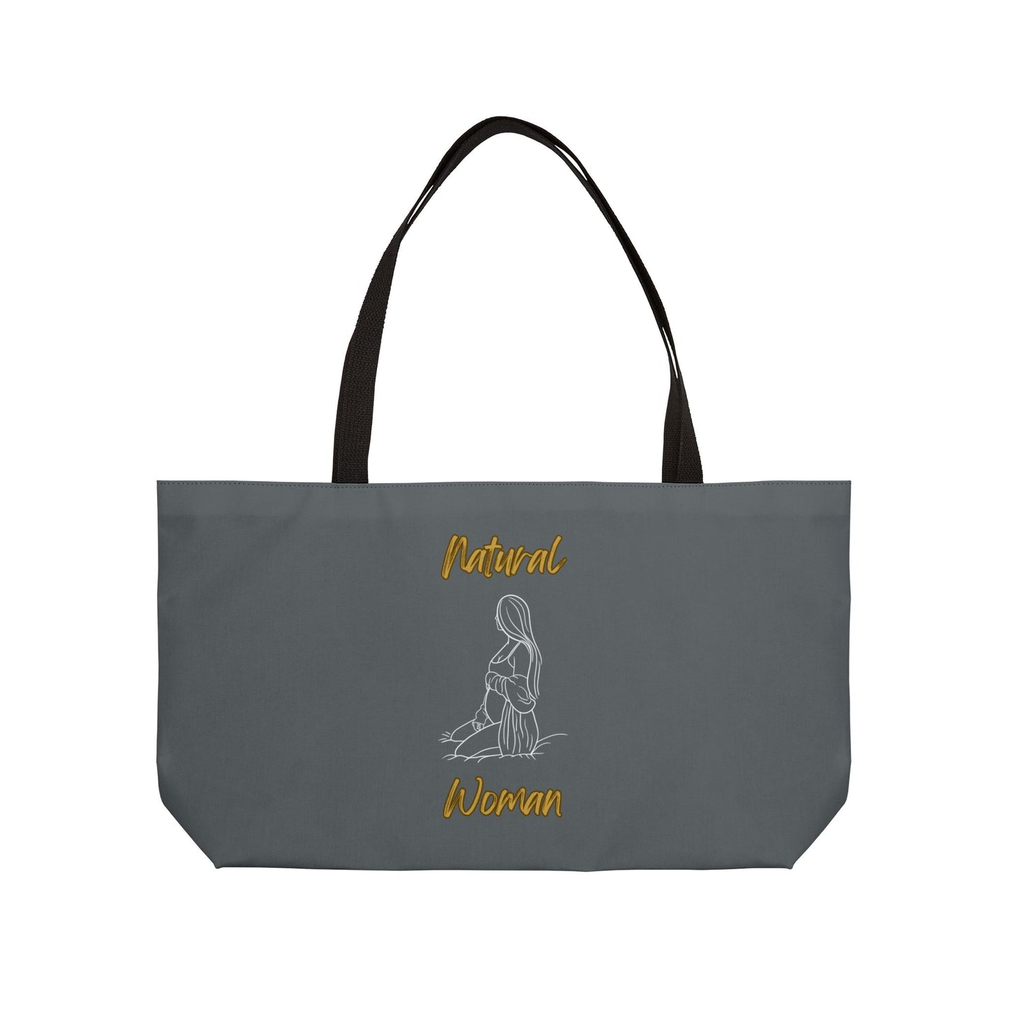 Natural Woman Expecting (WL) Weekender Tote Bag DARK GREY