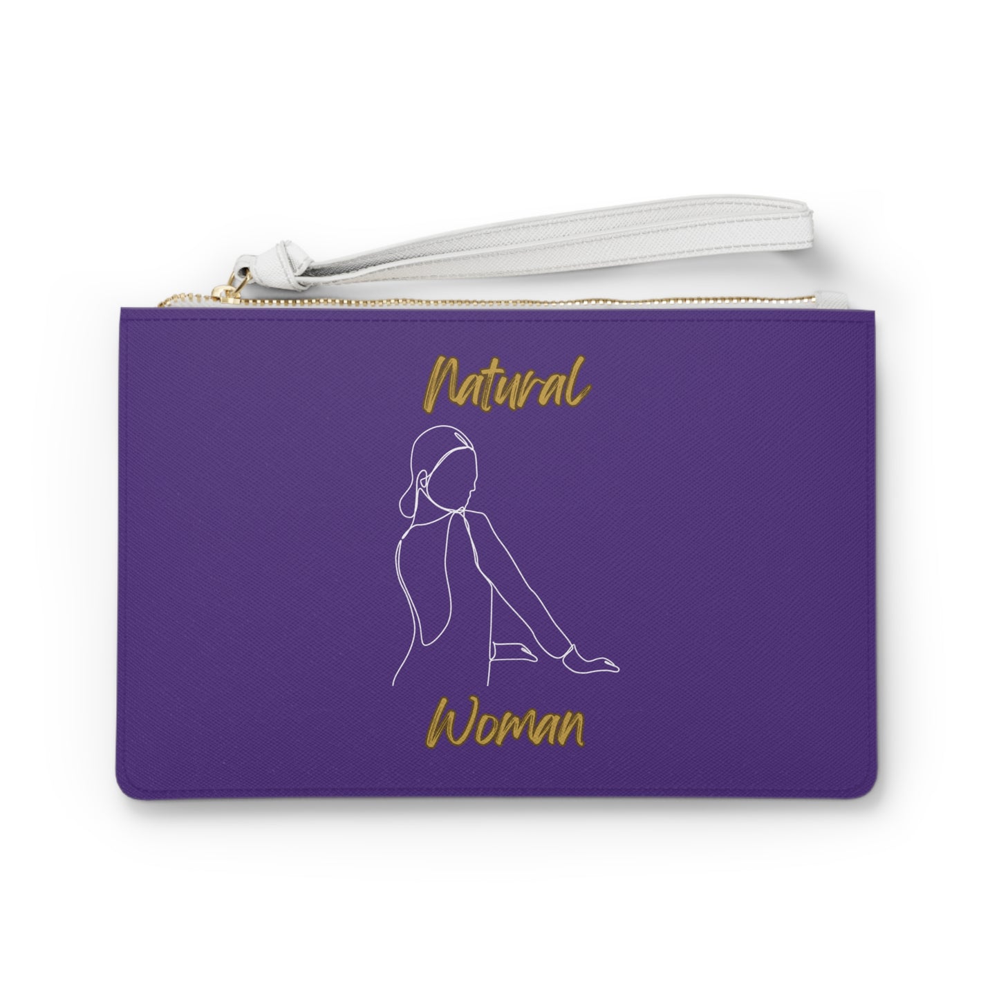 Natural Woman Hands Ready (WL) Clutch Bag PURPLE