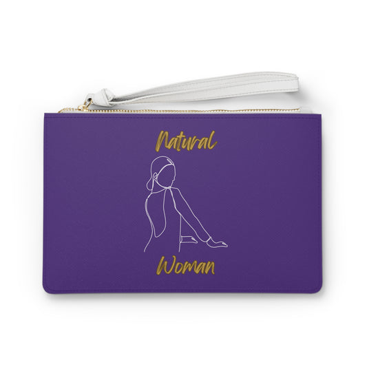 Natural Woman Hands Ready (WL) Clutch Bag PURPLE