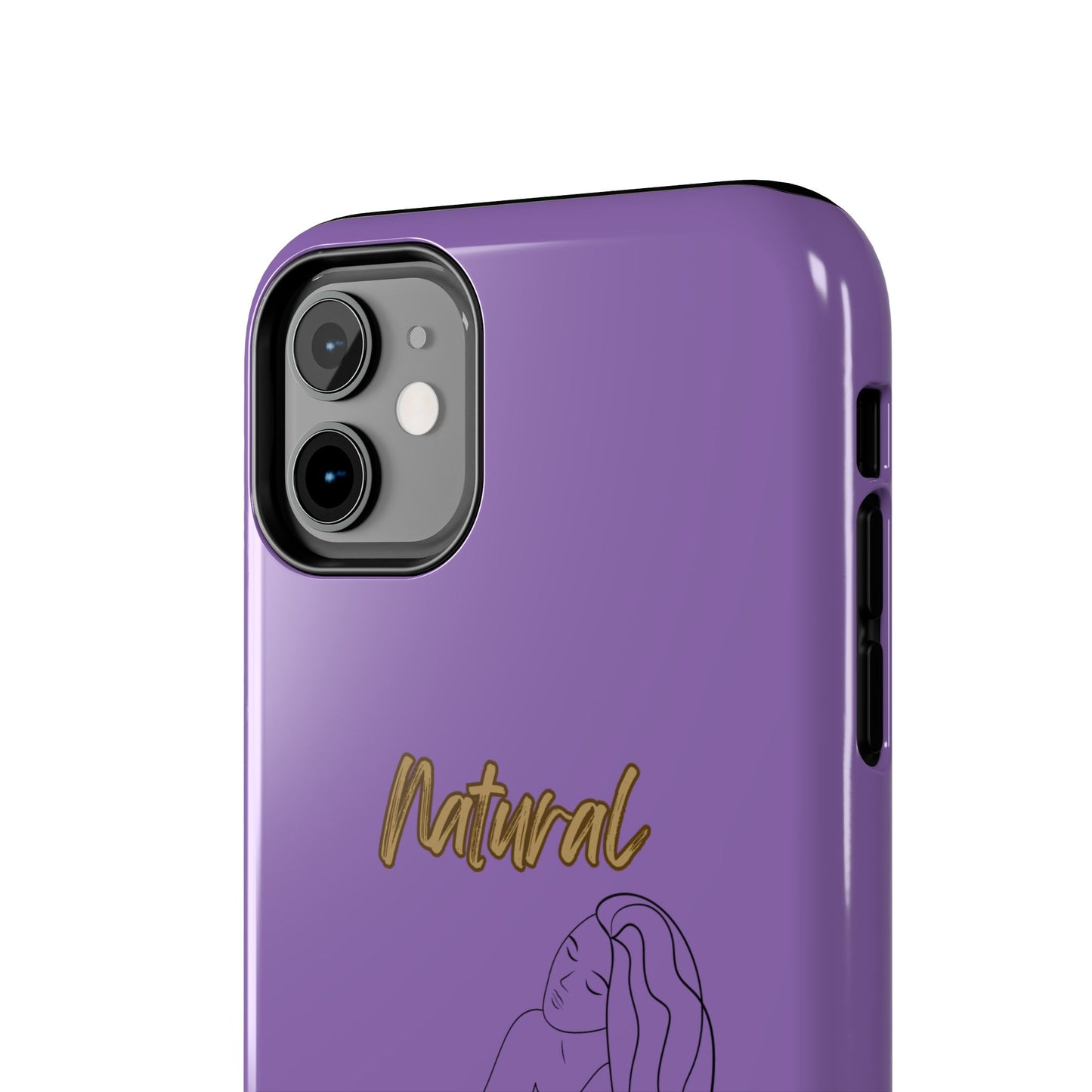 Natural Woman Beauty (BL) Tough Phone Cases LIGHT PURPLE