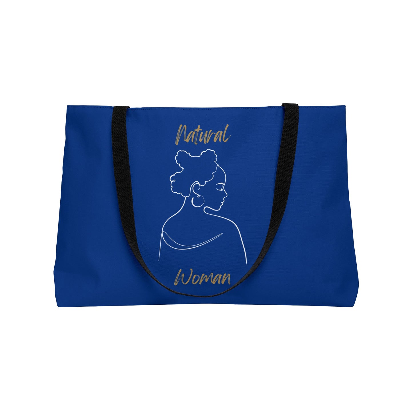 Natural Woman Twist (WL) Weekender Tote Bag DARK BLUE