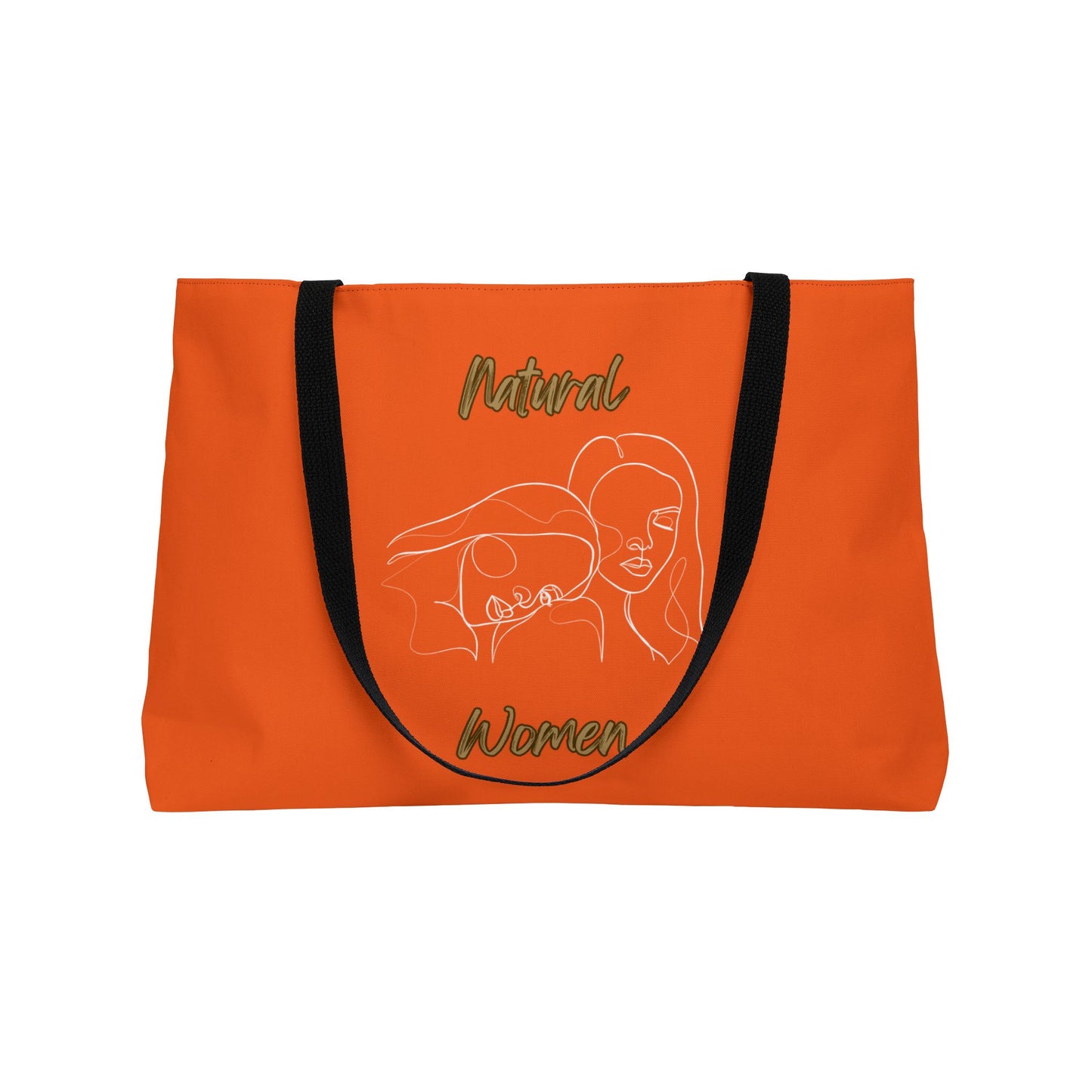 Natural Women Sisters (WL) Weekender Tote Bag ORANGE