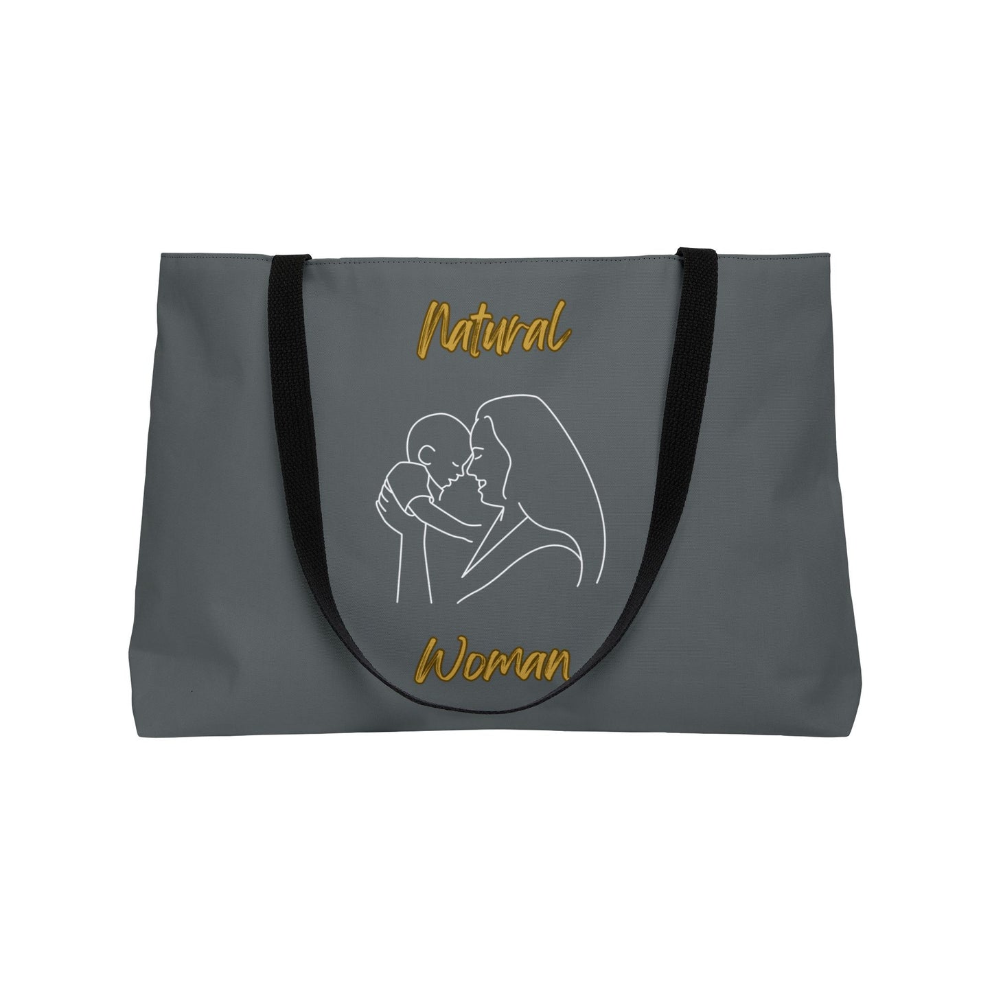 Natural Woman Joy (WL) Weekender Tote Bag DARK GREY