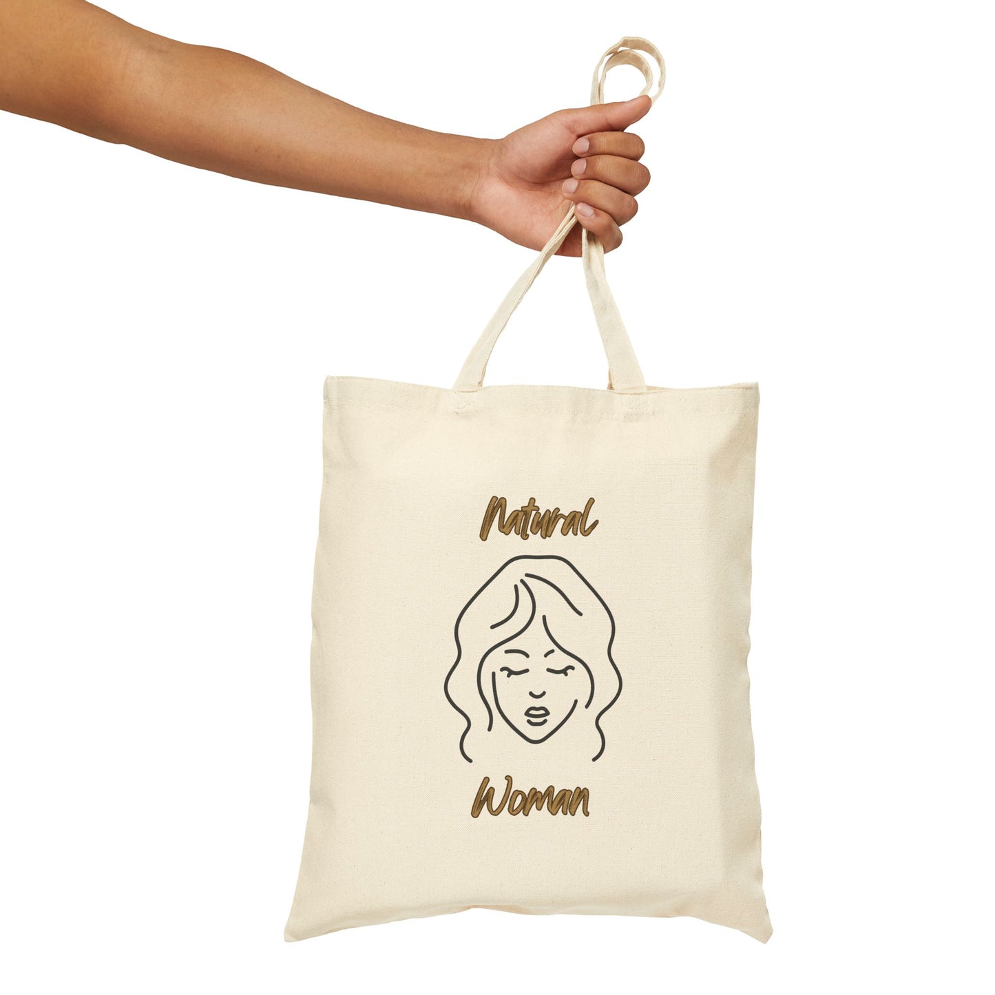 Natural Woman Modest (BL) Canvas Tote Bag
