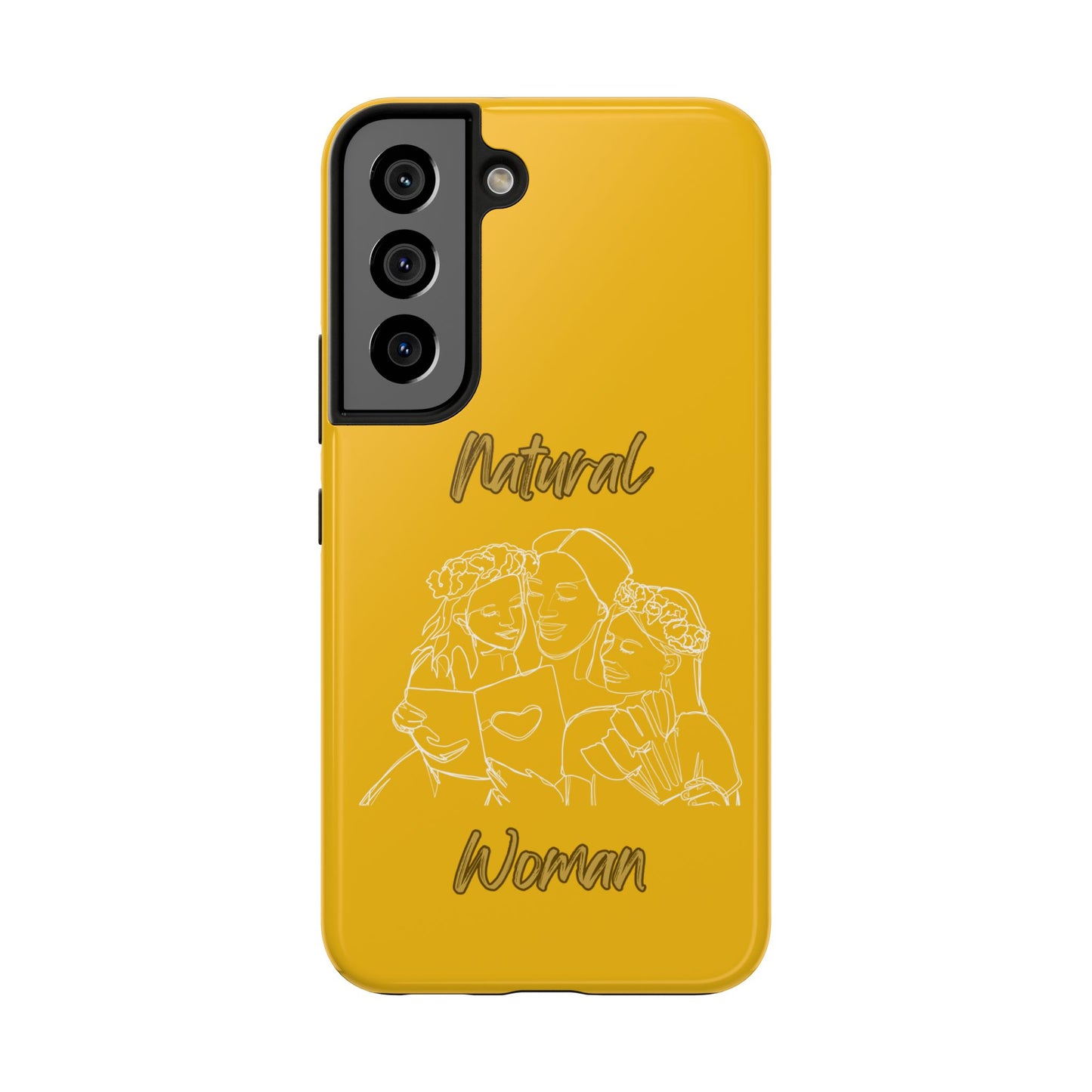 Natural Woman Me & My Girls (WL)Tough Phone Cases YELLOW