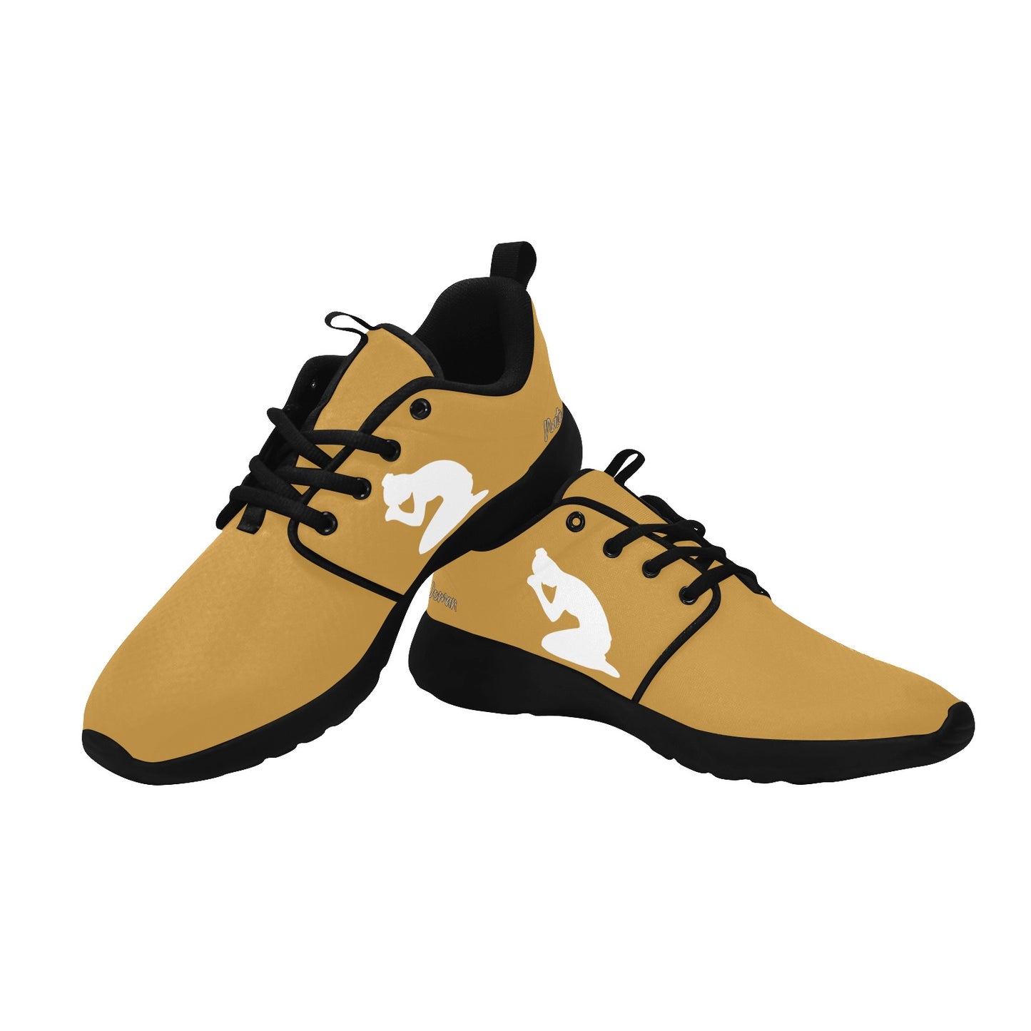 Natural Woman PRAY (WL) MODERATE ORNAGE w/ Black Sole Sneakers