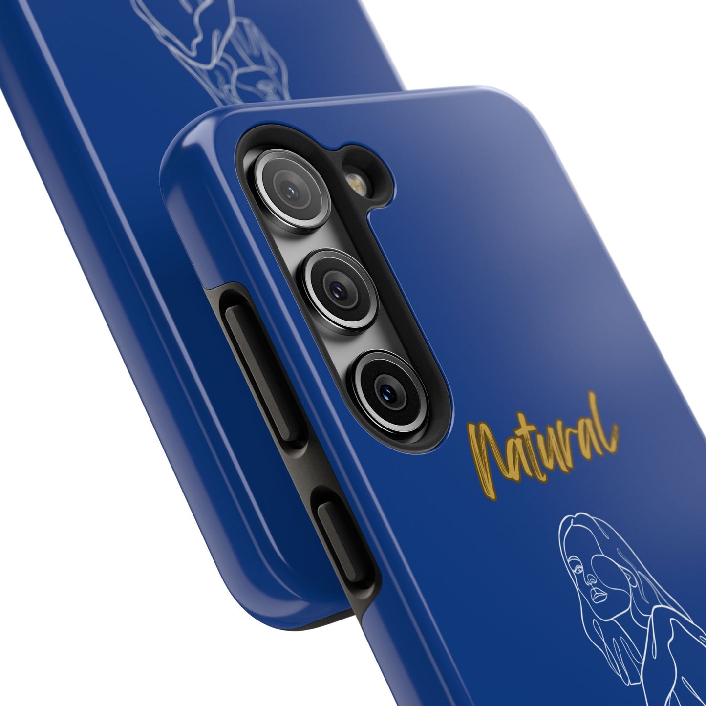 Natural Woman Care Free (WL)Tough Phone Cases DARK BLUE